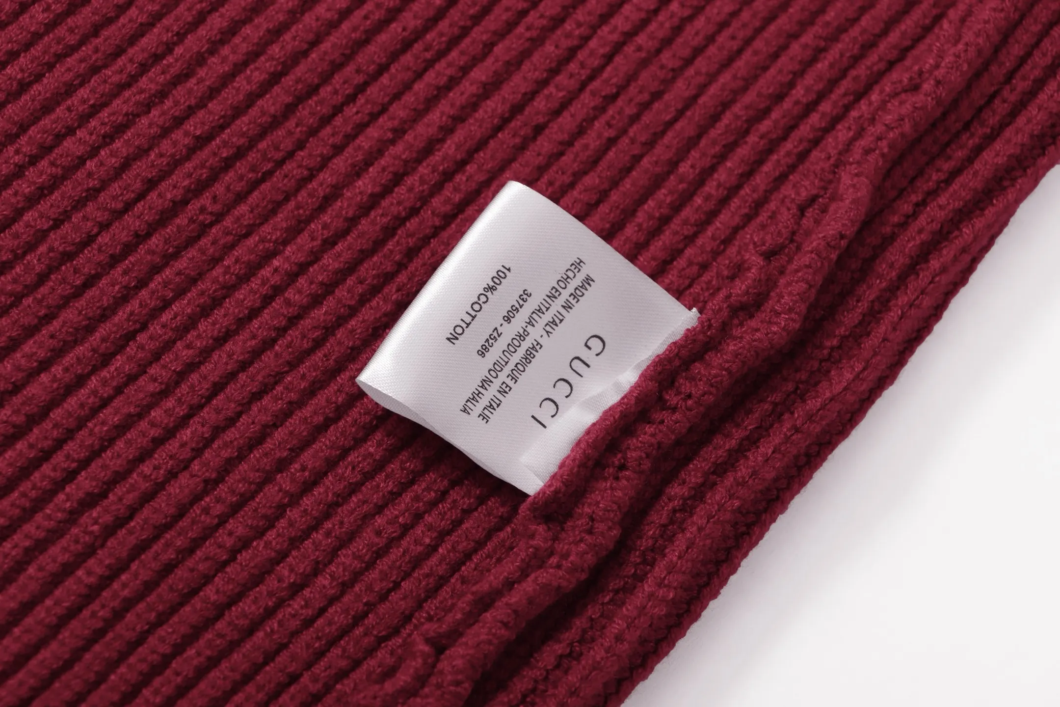Logo Jacquard Ribbed Crew-Neck Sweater D21023437 — view 6