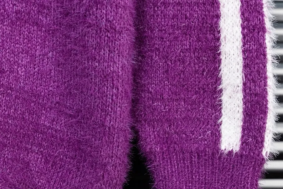 Gucci x adidas Trefoil Mohair-Blend Sweater D21523425 — view 6