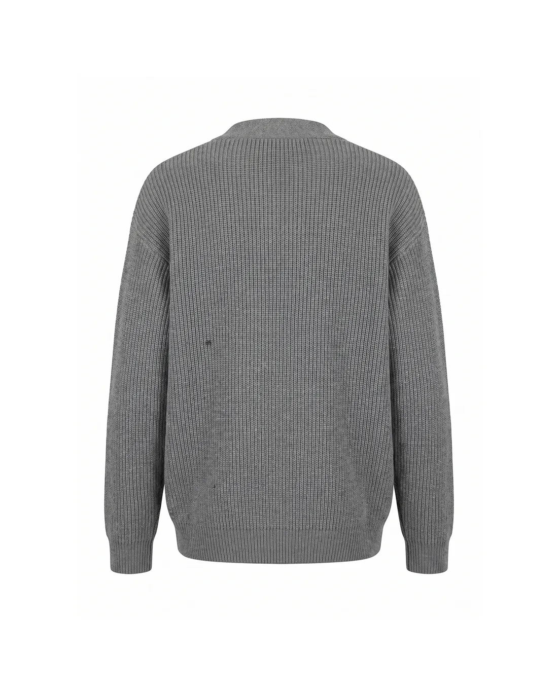 Logo Embroidered Ribbed Knit Cardigan D22023452 — view 2