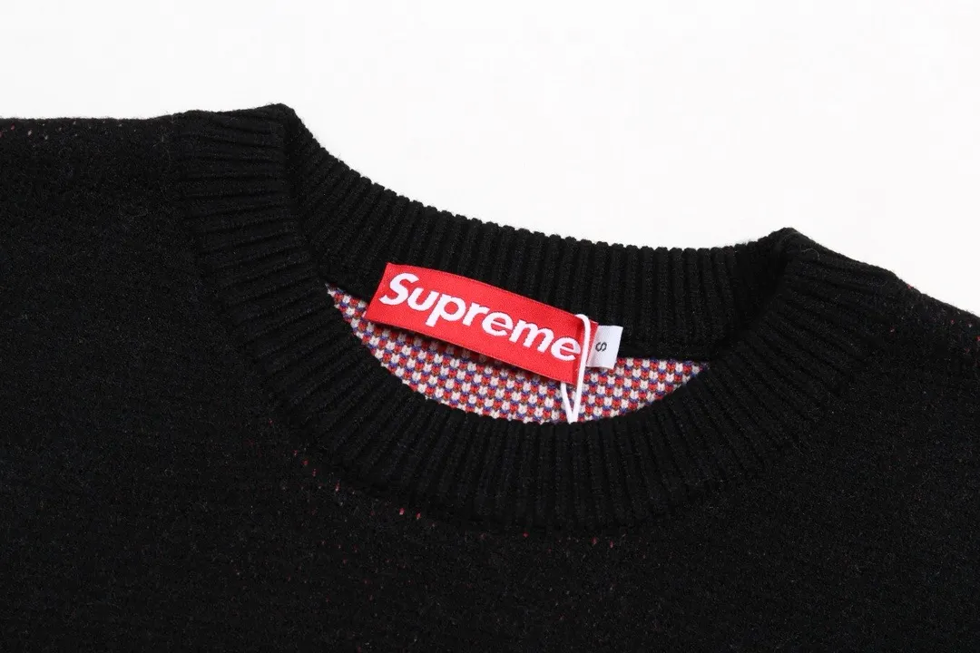Snow White Jacquard Crew-Neck Sweater D22023389 — view 3