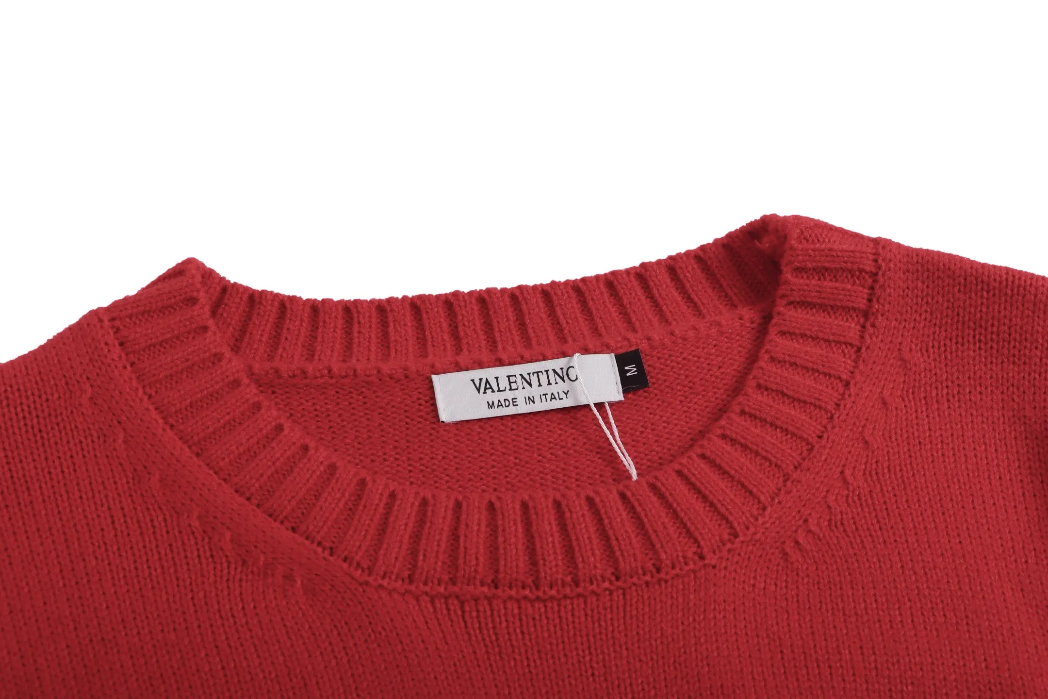 Leopard Logo Embroidered Crew-Neck Sweater D22023406 — view 3