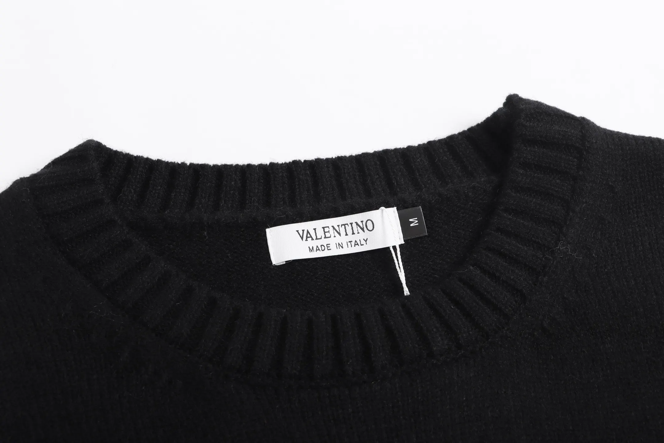 Leopard Logo Embroidered Crew-Neck Sweater D22023407 — view 3