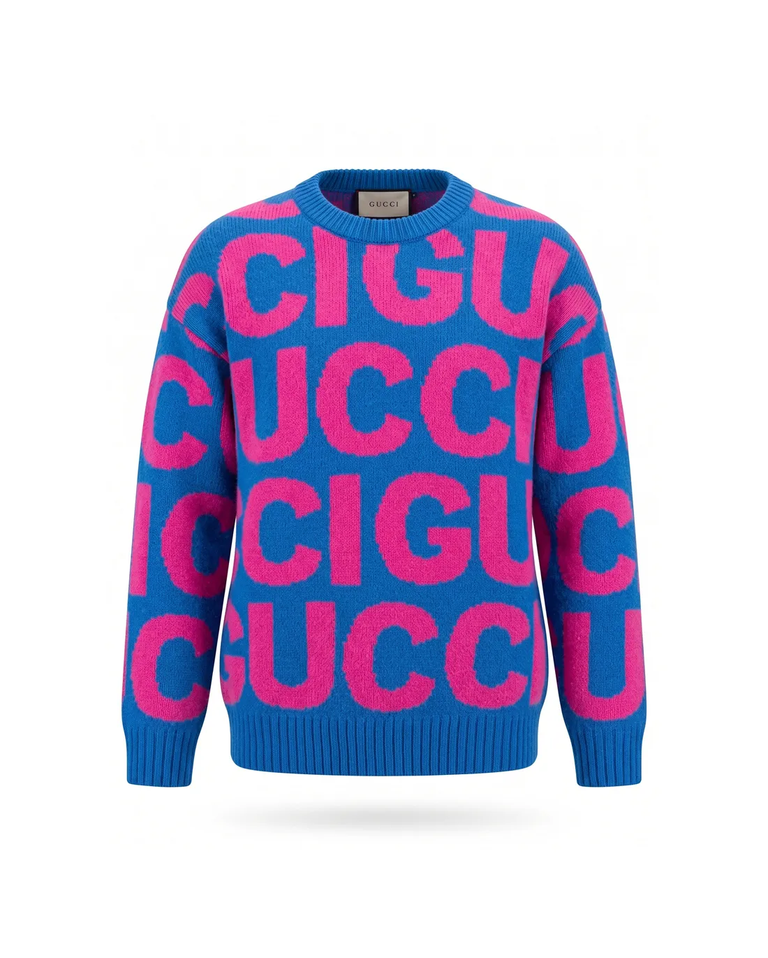 Logo Intarsia Wool-Blend Sweater D22023439