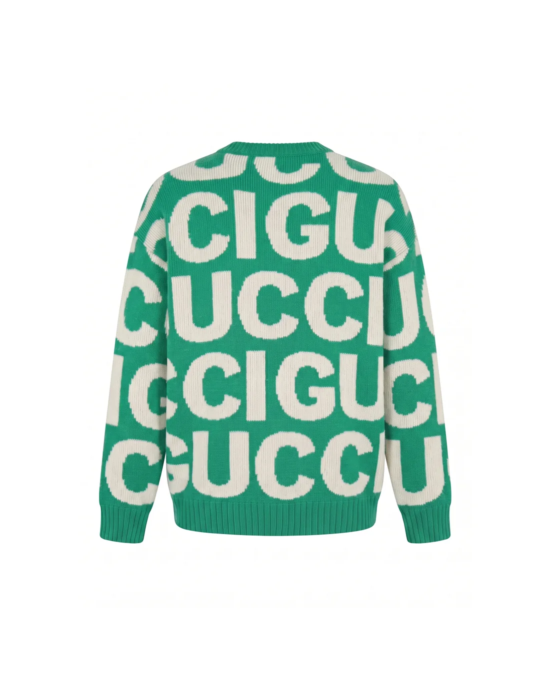 Logo Intarsia Crew-Neck Sweater D22023440 — view 2