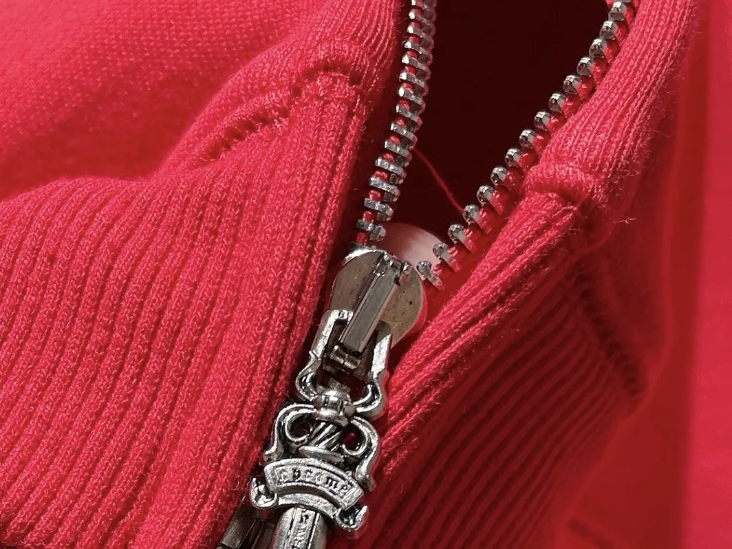 Logo-Appliqué Zip-Up Hoodie D23023464 — view 4