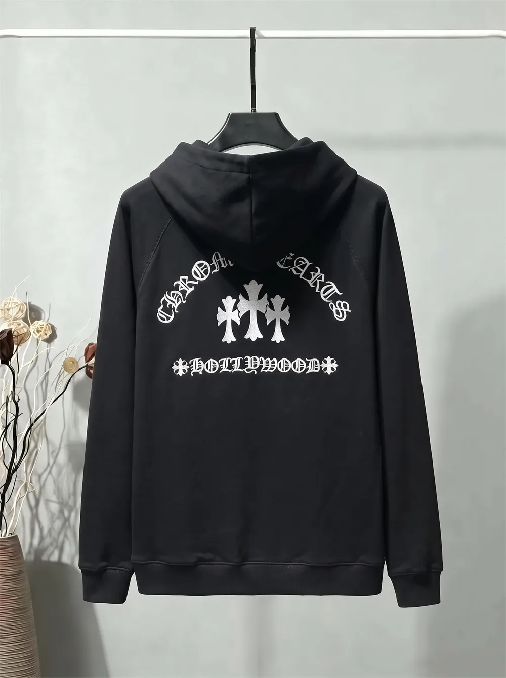 Logo-Appliqué Zip-Up Hoodie D23023465 — view 2