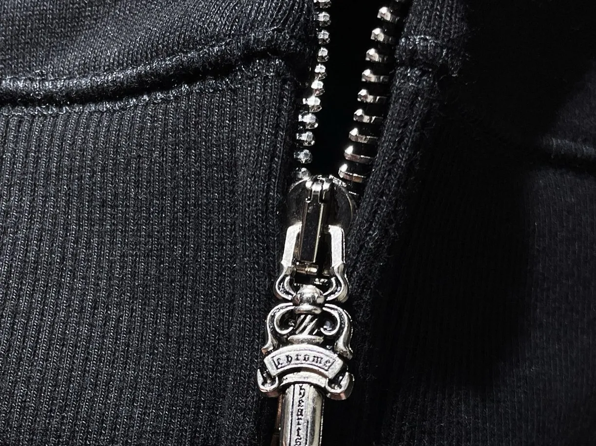 Logo-Appliqué Zip-Up Hoodie D23023465 — view 7