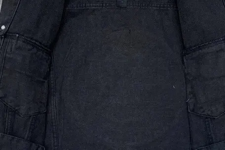 Embroidered Leather-Patch Denim Jacket D25023461 — view 9