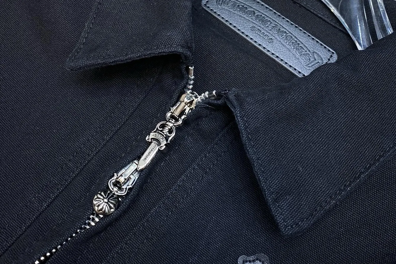Cross Patch Jacquard Denim Jacket D25023463 — view 3