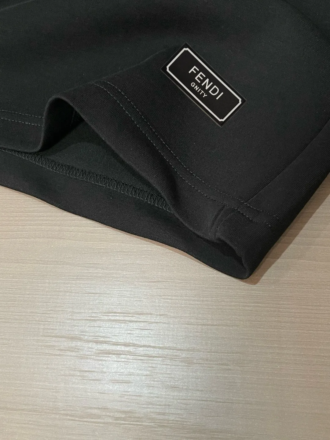 Logo-Patch Cotton Jersey Shorts D14511663 — view 5