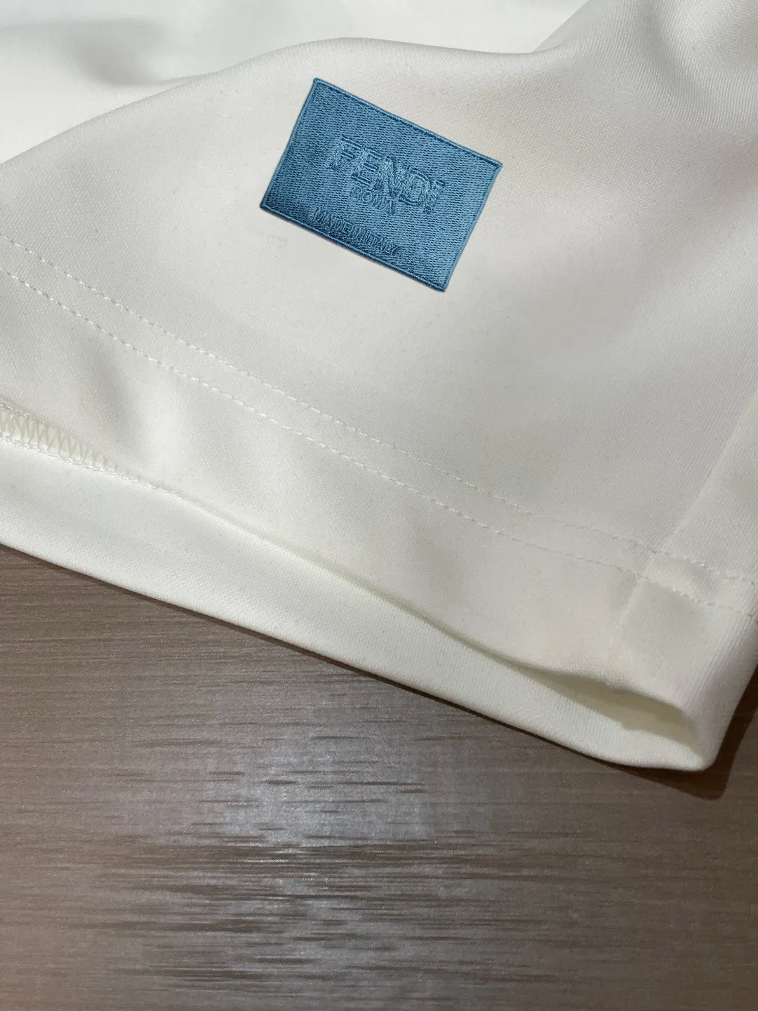 Logo Patch Cotton Jersey Shorts D14511668 — view 6
