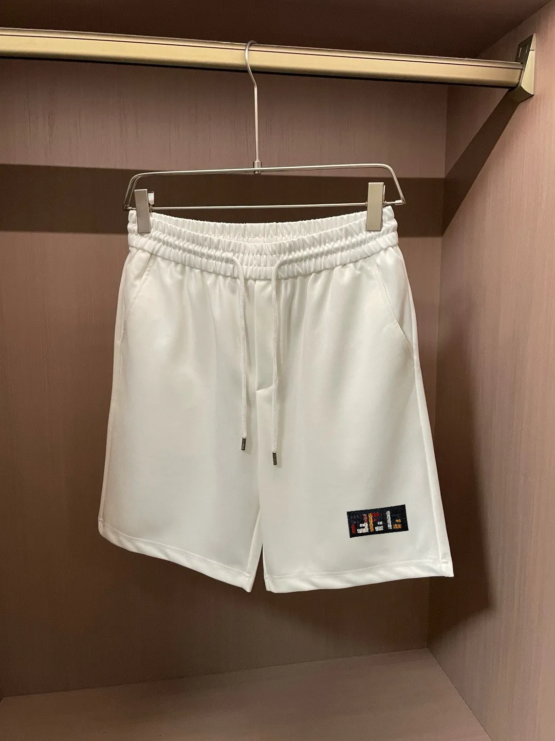 Logo Patch Cotton Jersey Shorts D14511667 — view 3