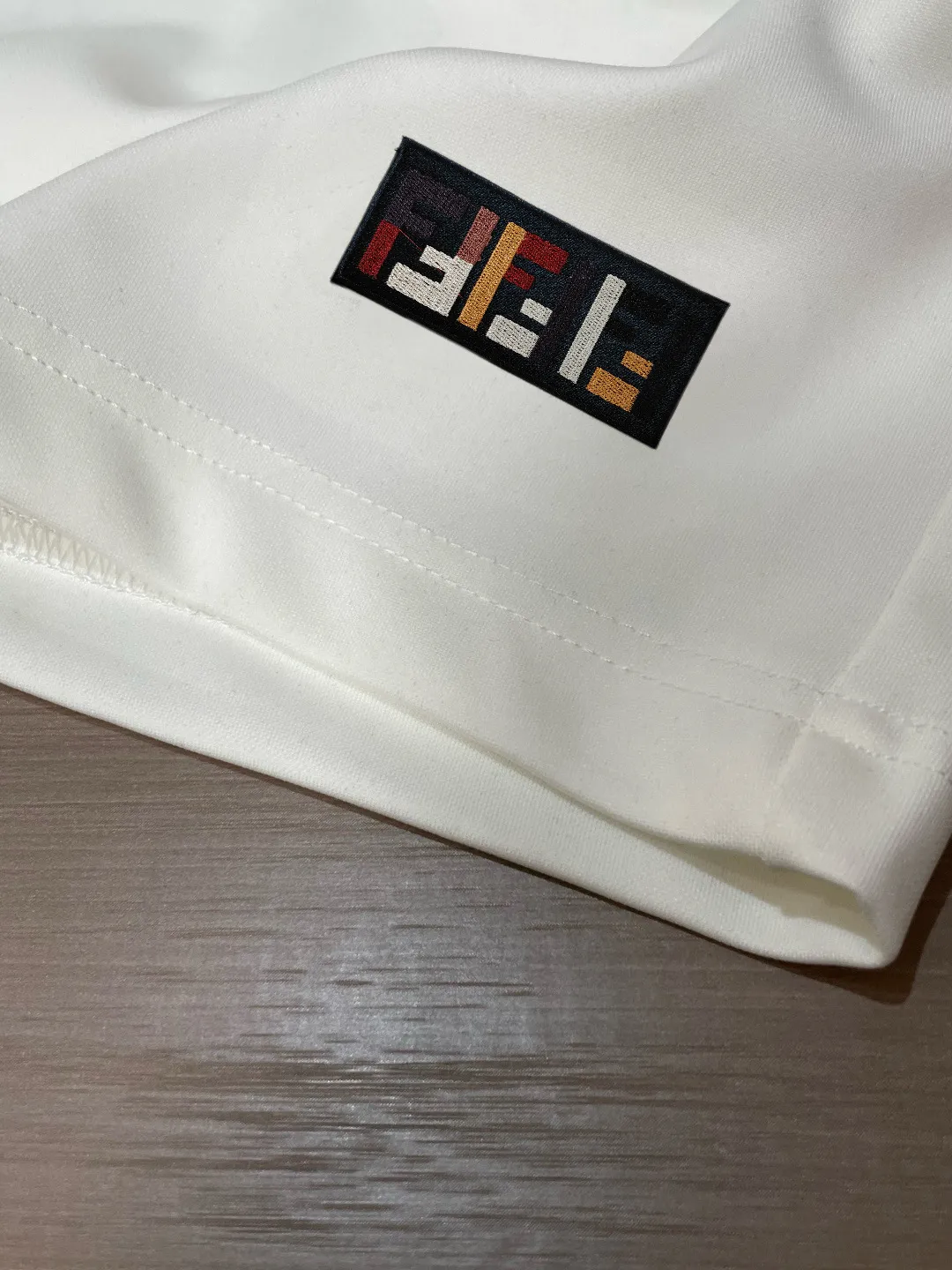 Logo Patch Cotton Jersey Shorts D14511667 — view 5