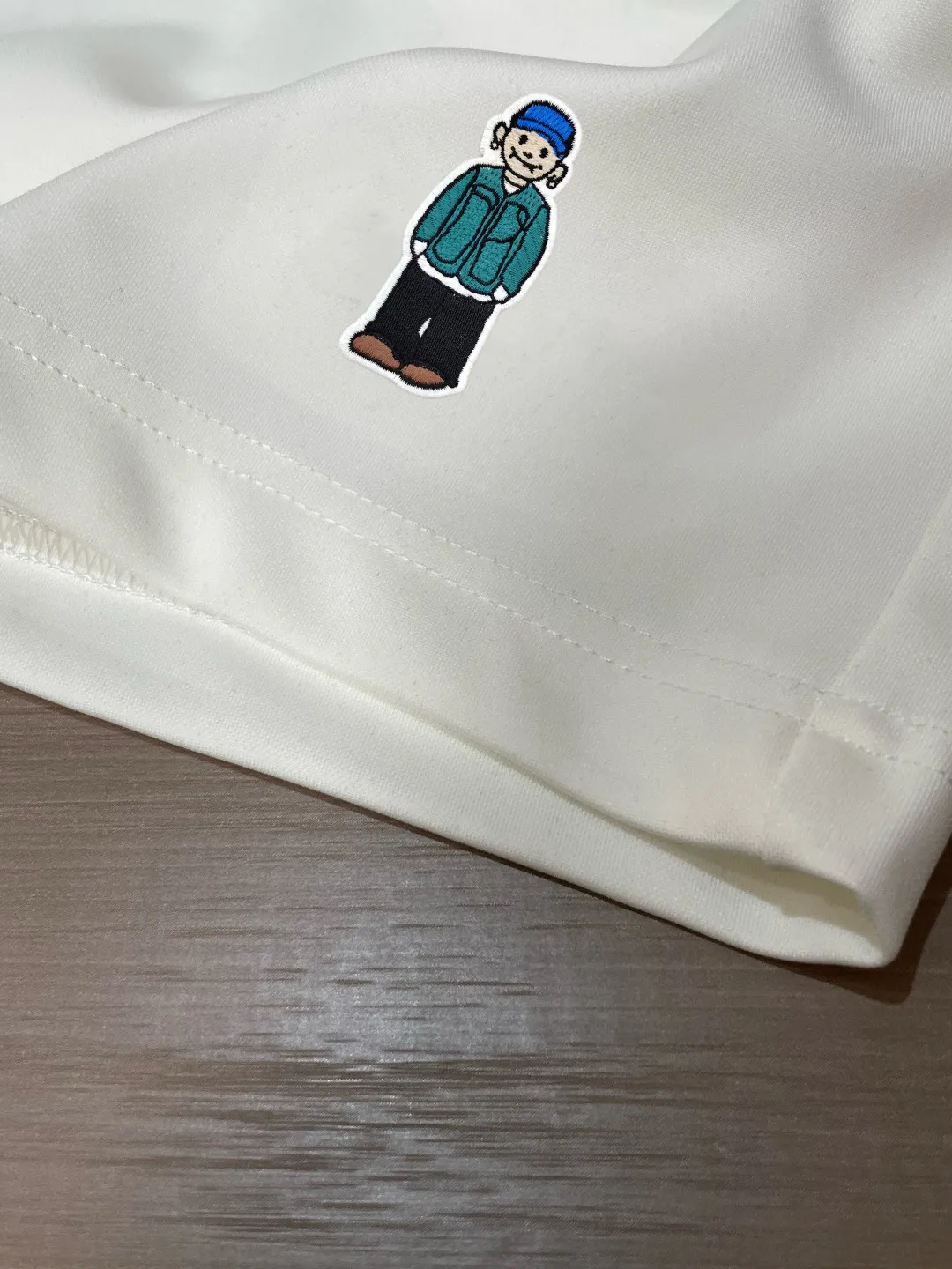 Logo Patch Cotton Jersey Shorts D14511666 — view 6