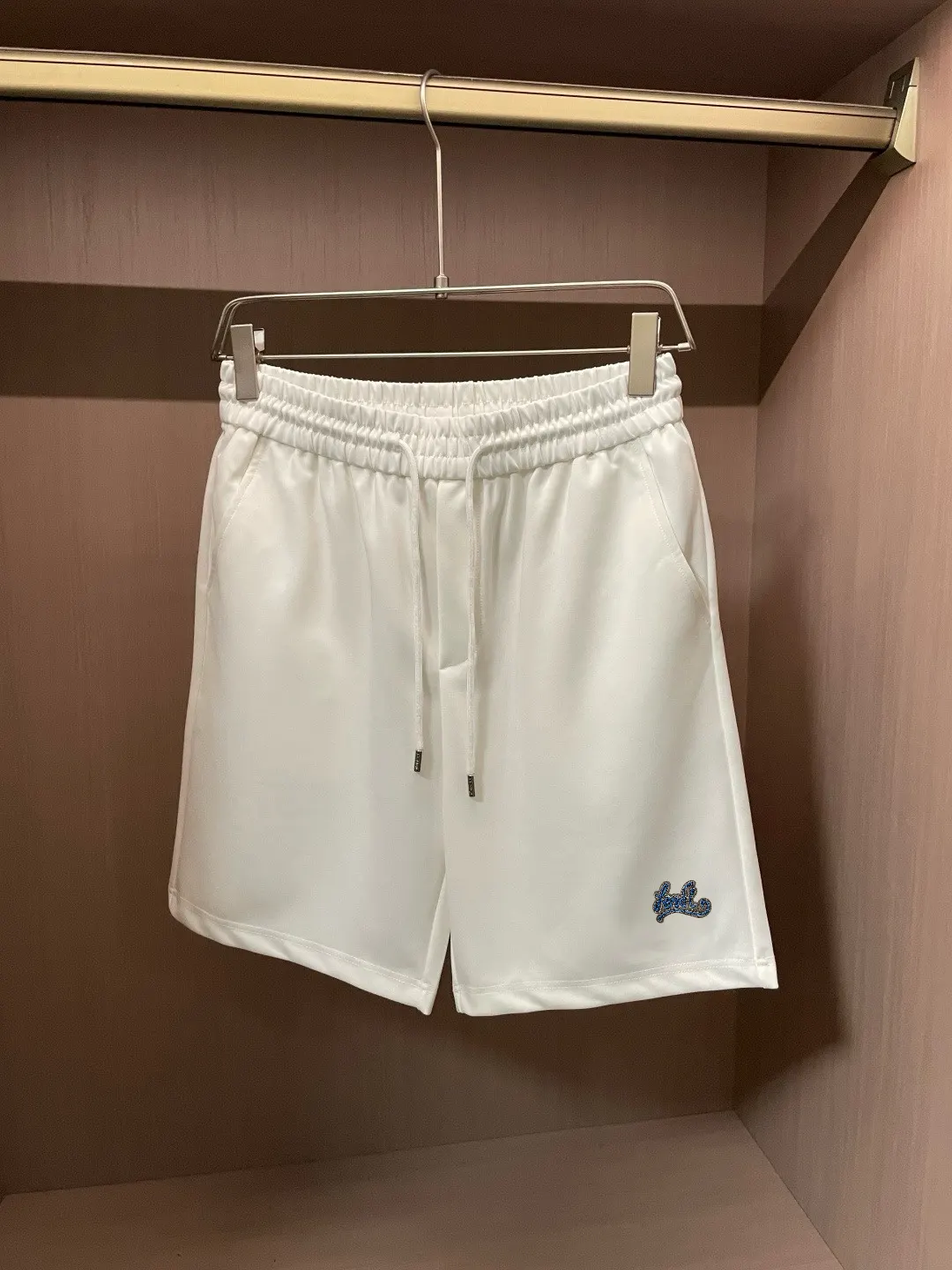 Logo-Embroidered Cotton Drawstring Shorts D14511664