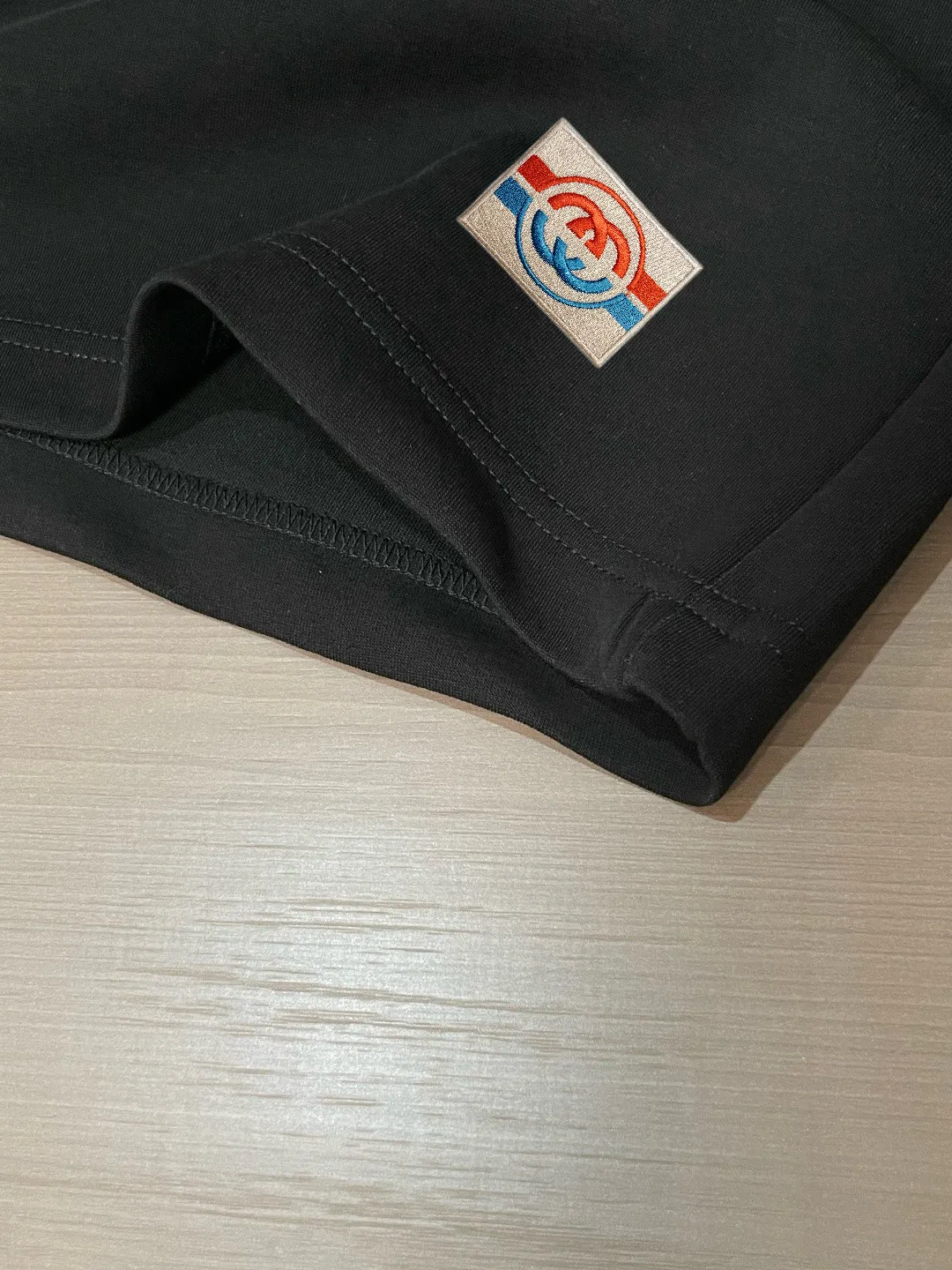 Logo-Patch Cotton Jersey Shorts D14511659 — view 3