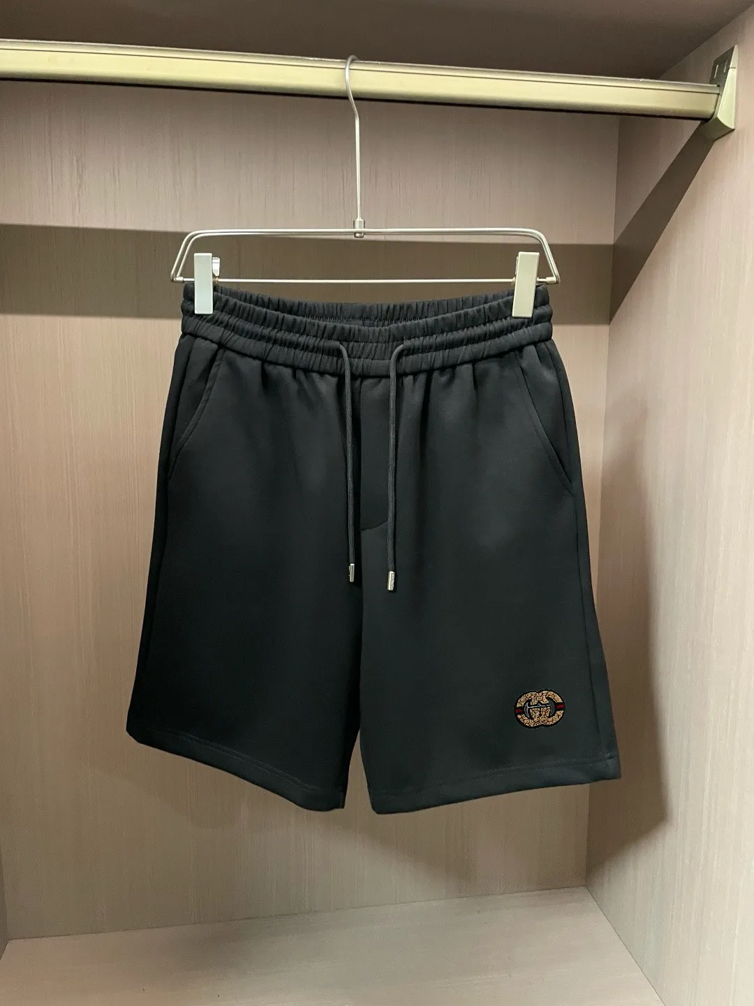 Logo-Appliqué Cotton Jersey Shorts D14511658