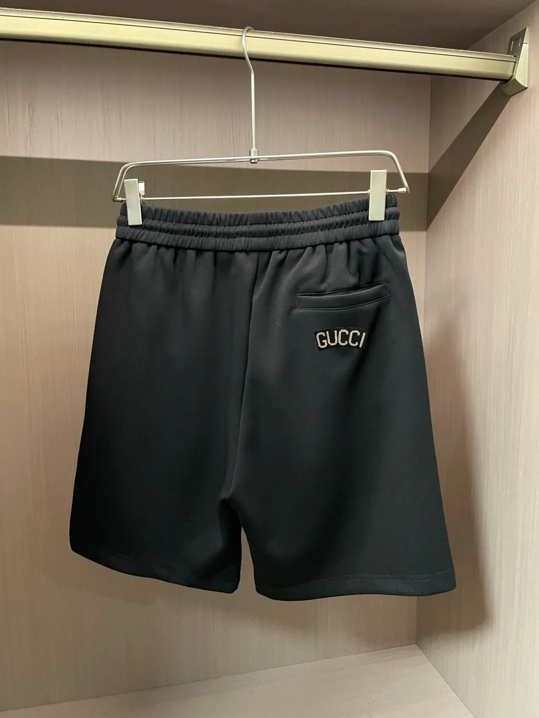 Logo-Appliqué Cotton Jersey Shorts D14511658 — view 2
