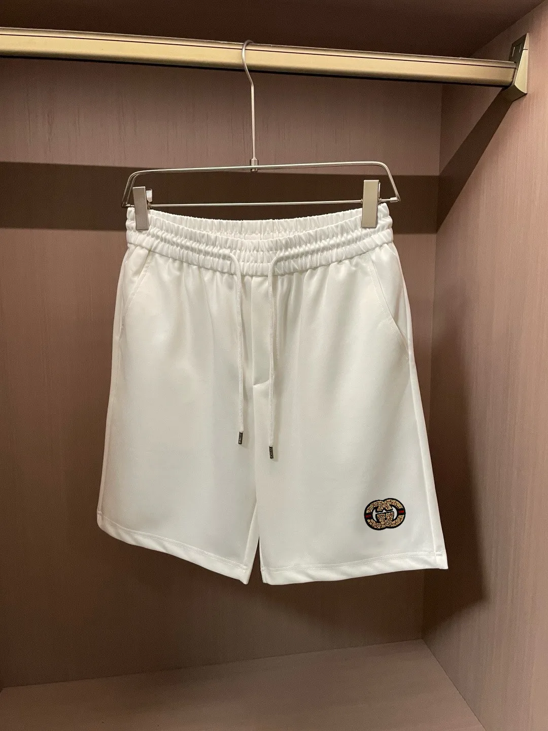 Logo-Appliqué Cotton Jersey Shorts D14511658 — view 3