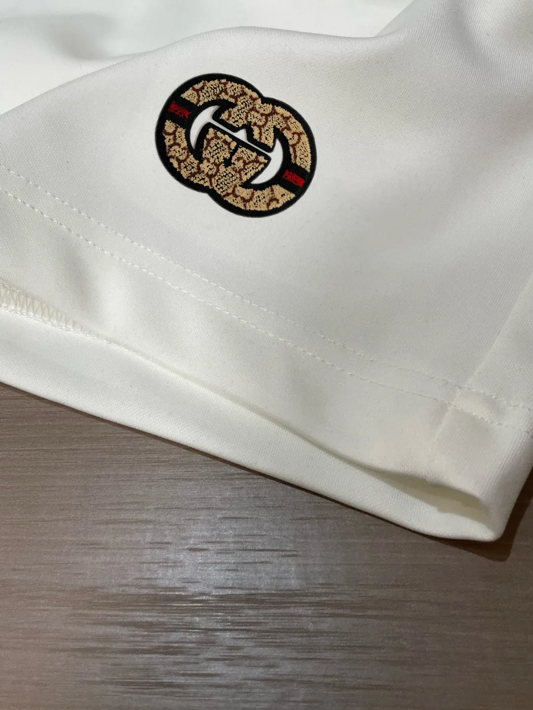 Logo-Appliqué Cotton Jersey Shorts D14511658 — view 6