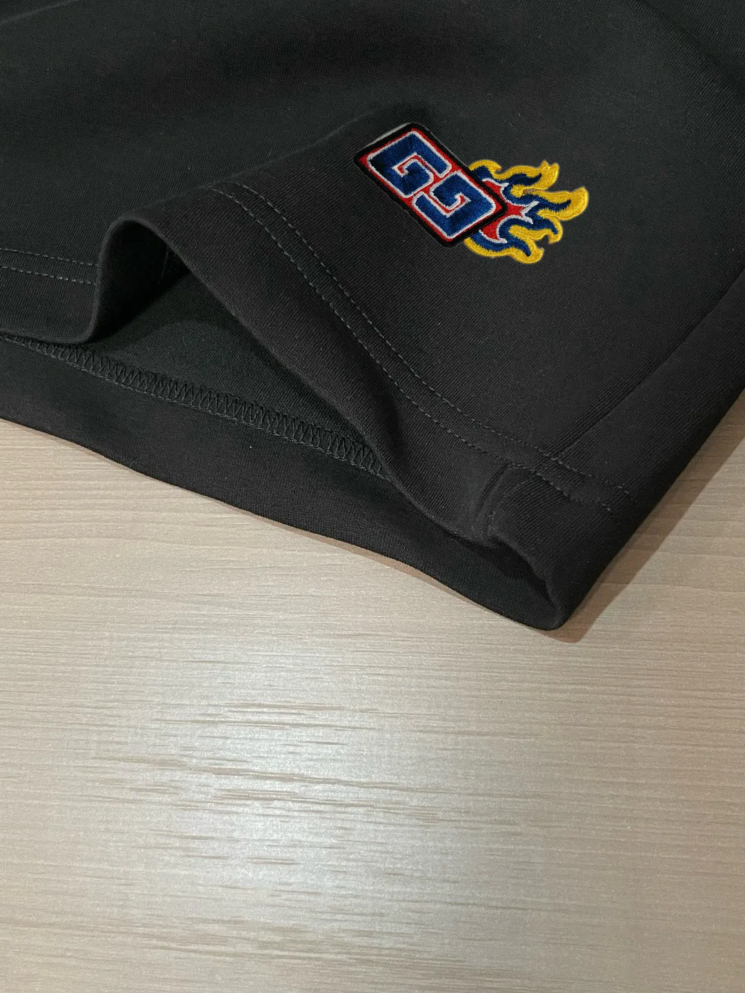 Logo-Embroidered Cotton Jersey Shorts D14511661 — view 5