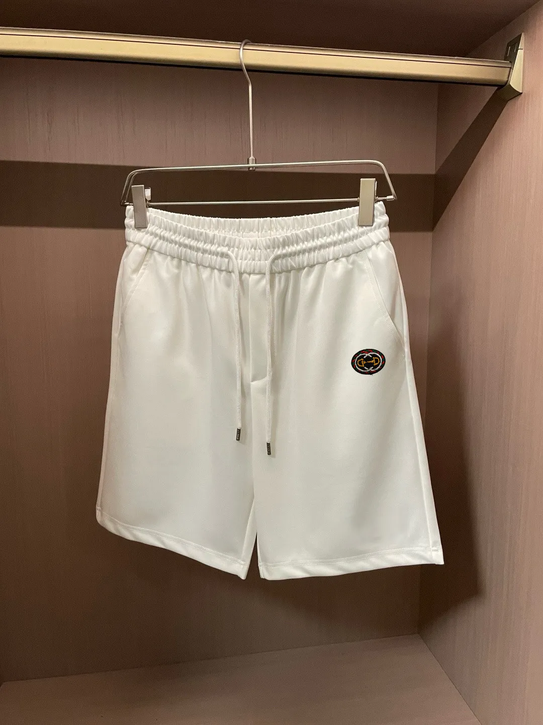 Logo-Embroidered Cotton Jersey Shorts D14511657 — view 3