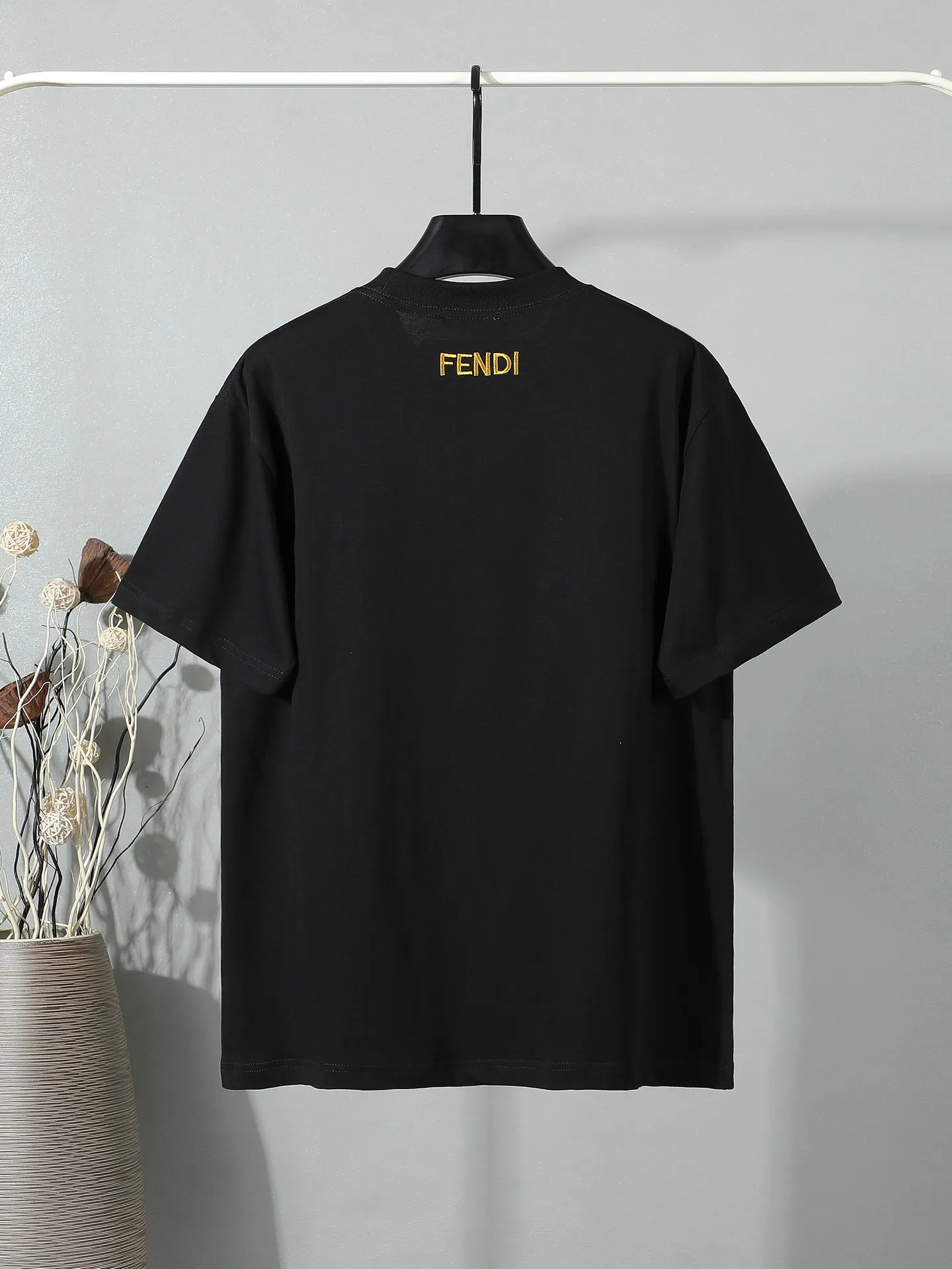 Logo Embroidered Cotton T-Shirt D13011652 — view 2