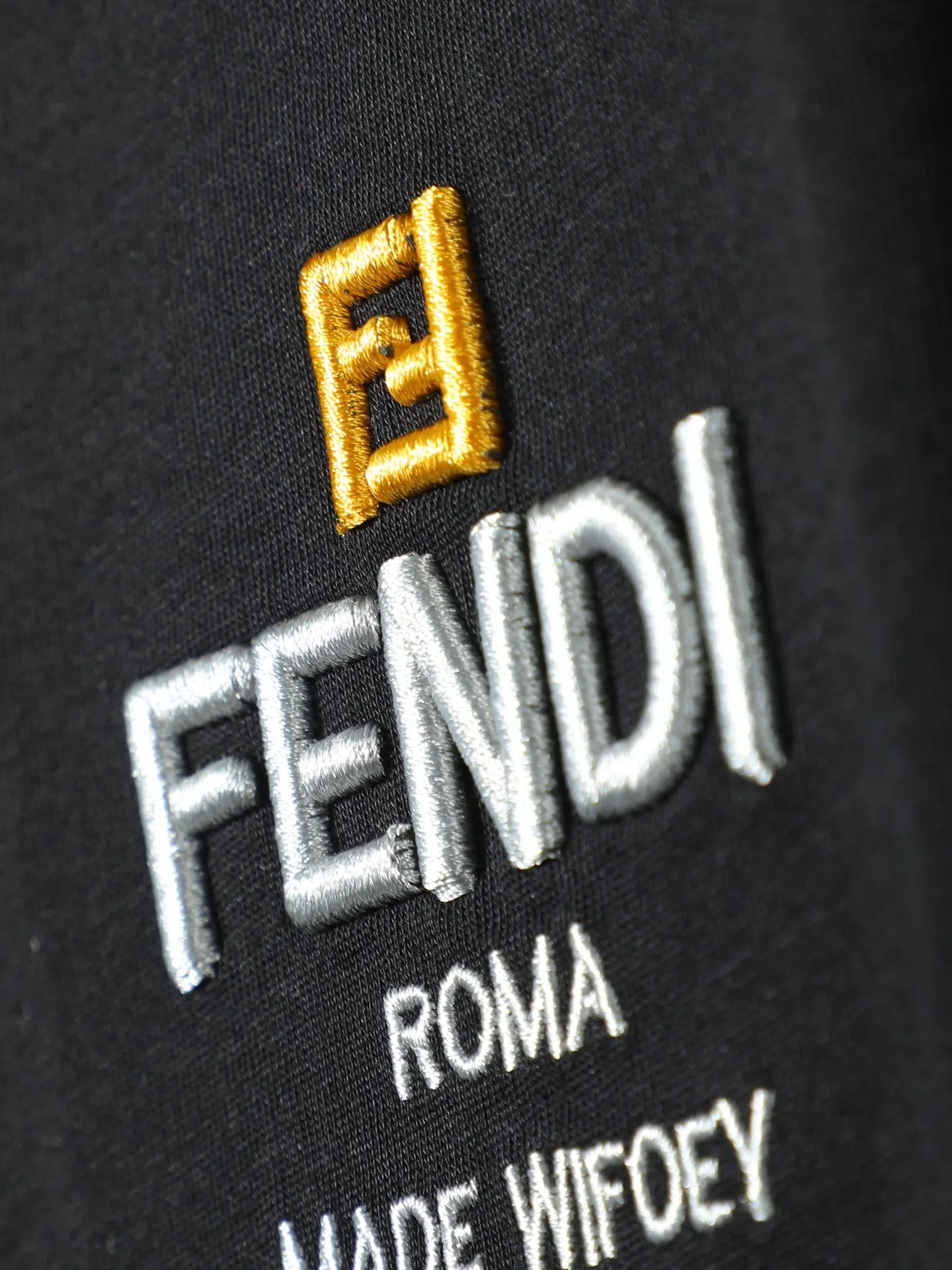 Logo Embroidered Cotton T-Shirt D13011652 — view 5