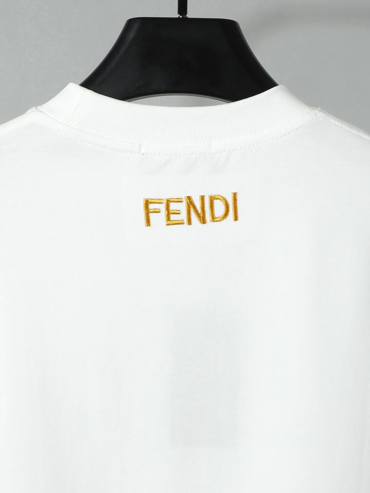 Logo Embroidered Cotton T-Shirt D13011651 — view 6