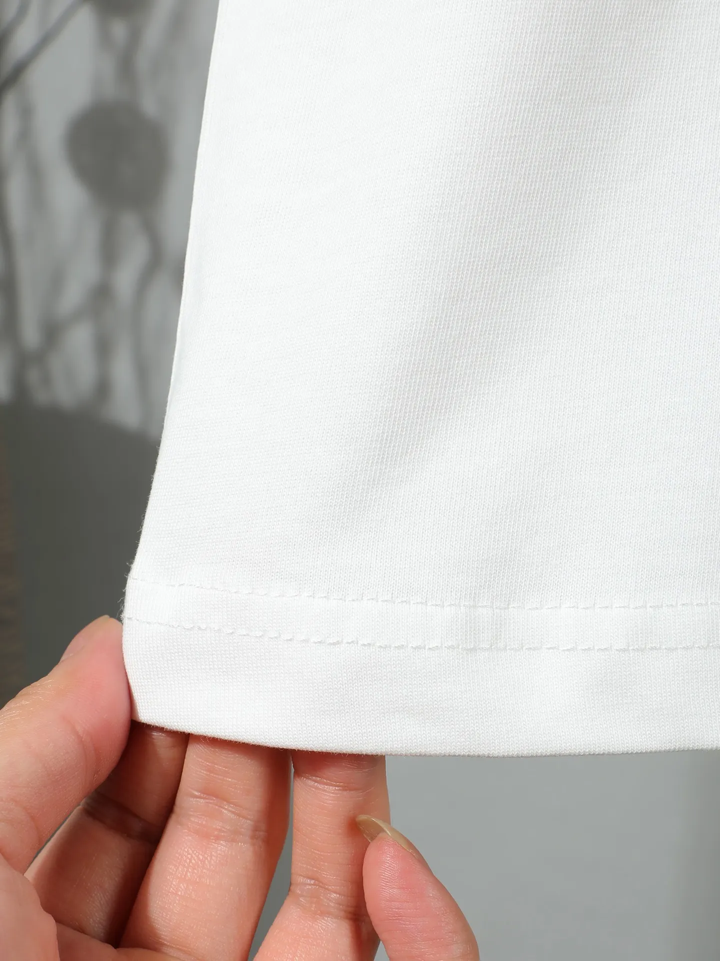 Logo Embroidered Cotton T-Shirt D13011651 — view 9