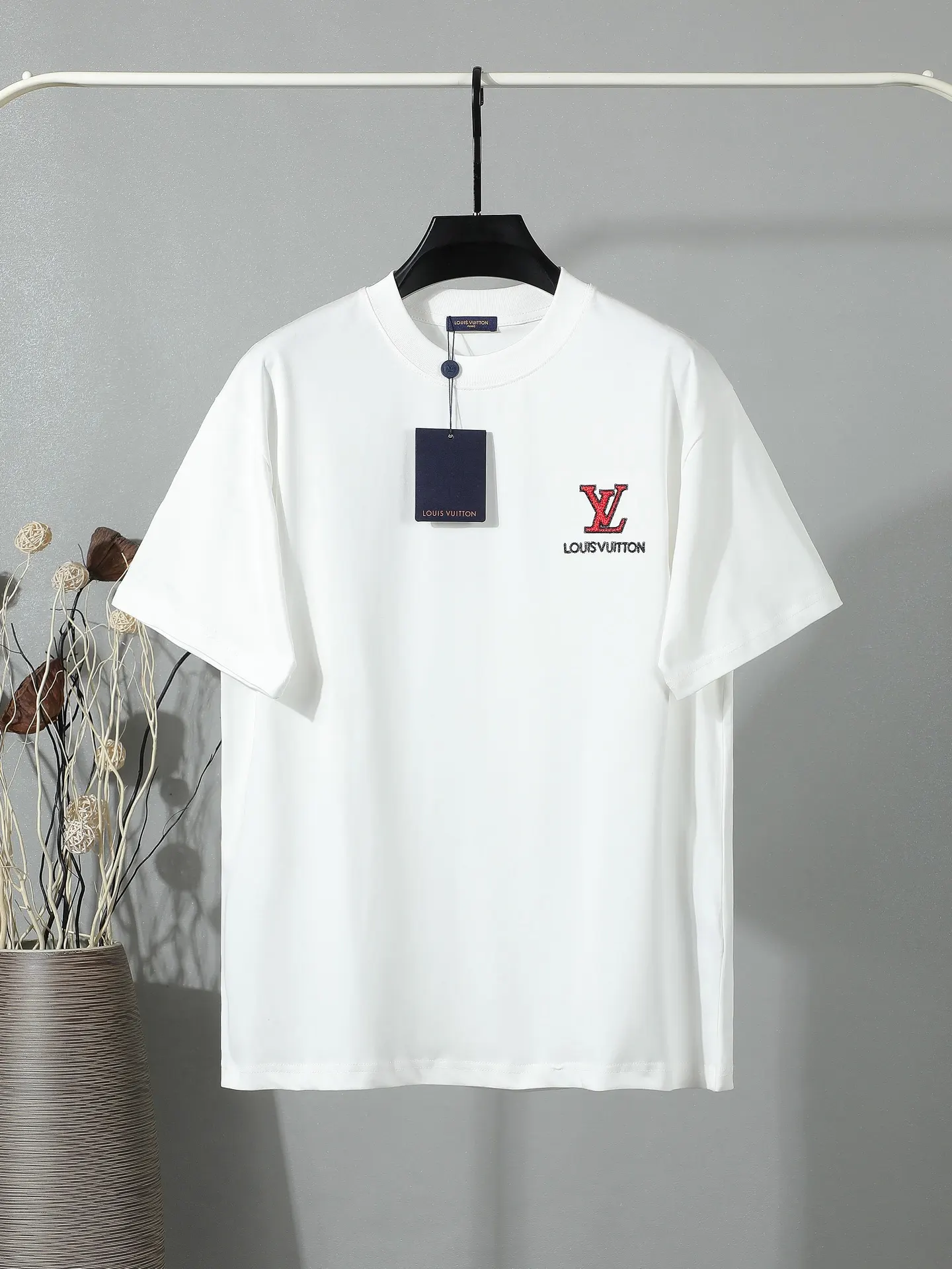 Embroidered Logo Cotton T-Shirt D14011647