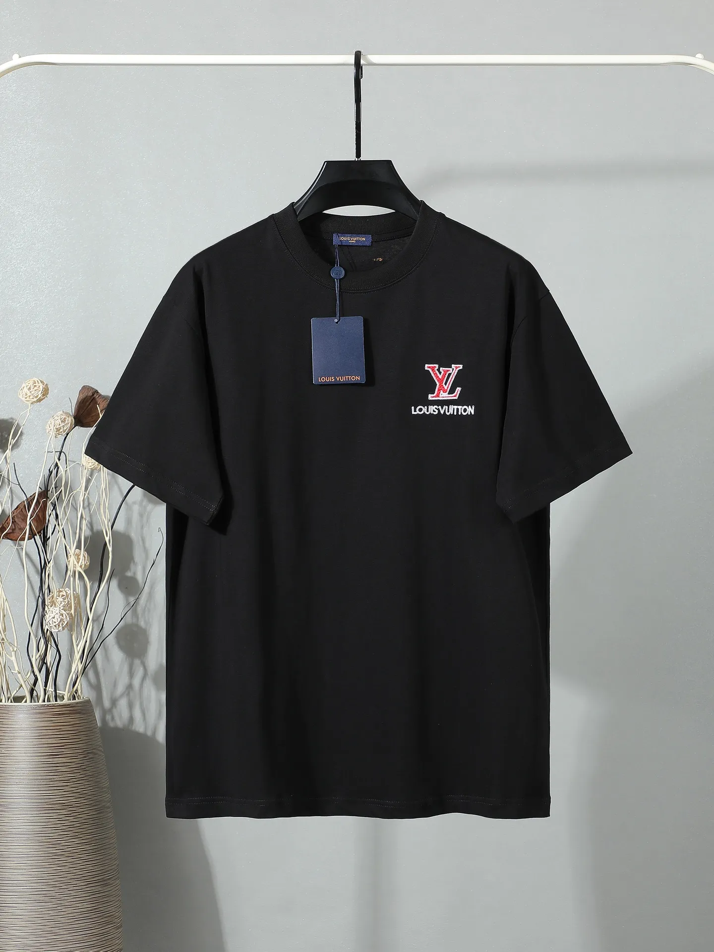 Logo Embroidered Cotton T-Shirt D14011648