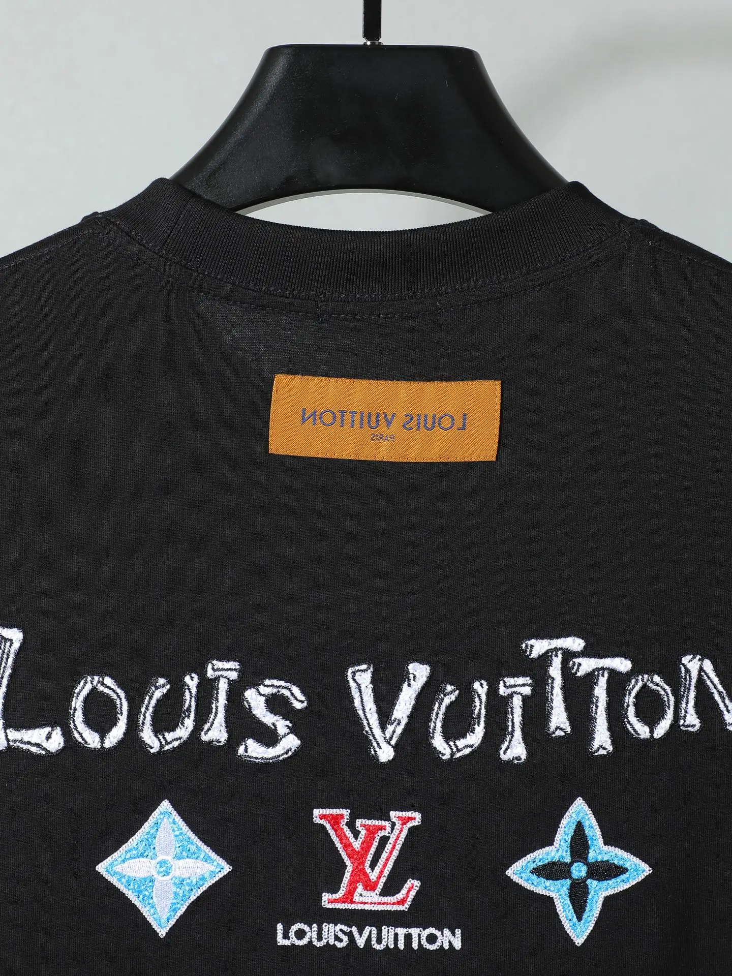 Logo Embroidered Cotton T-Shirt D14011648 — view 6
