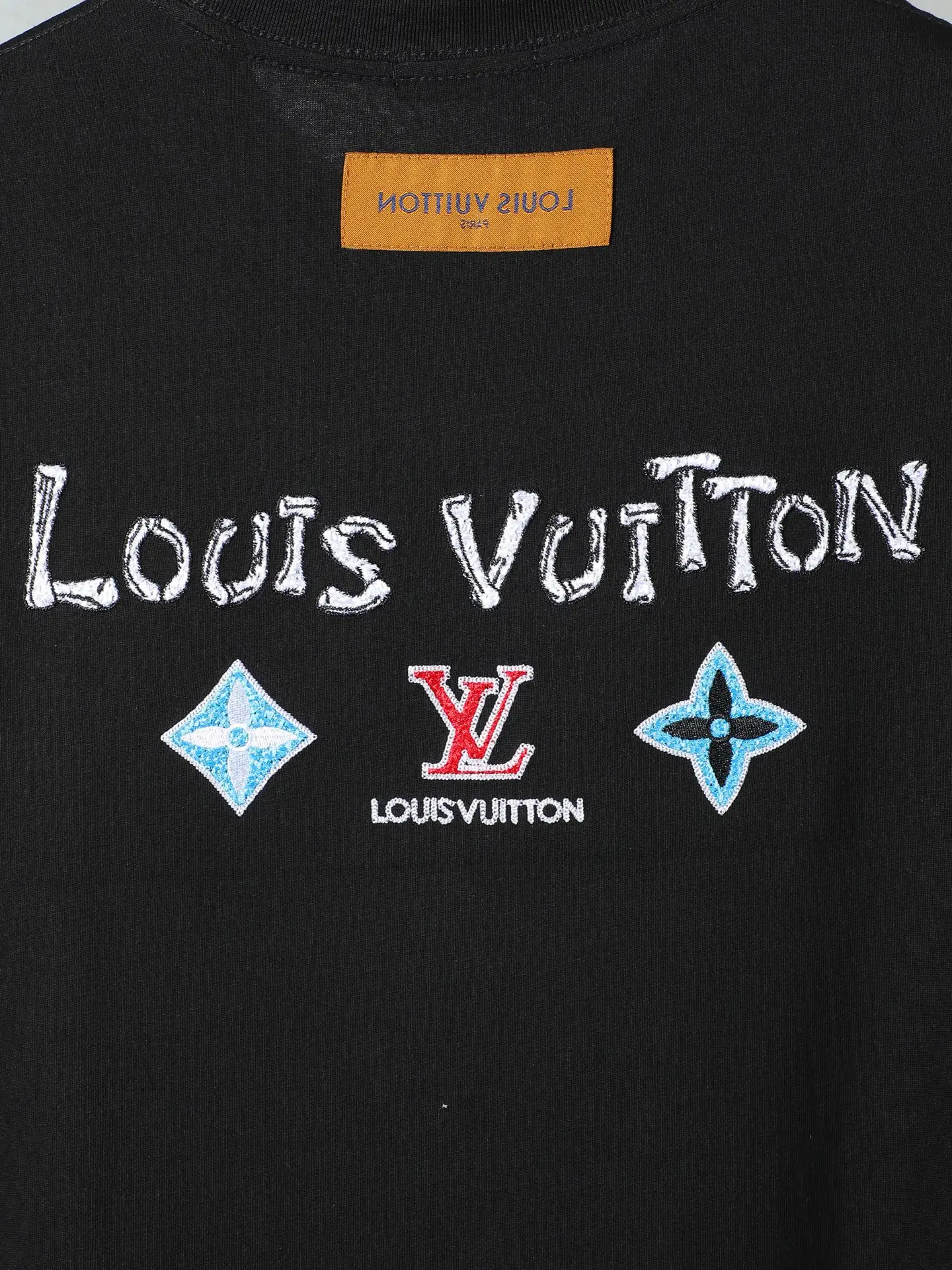 Logo Embroidered Cotton T-Shirt D14011648 — view 7