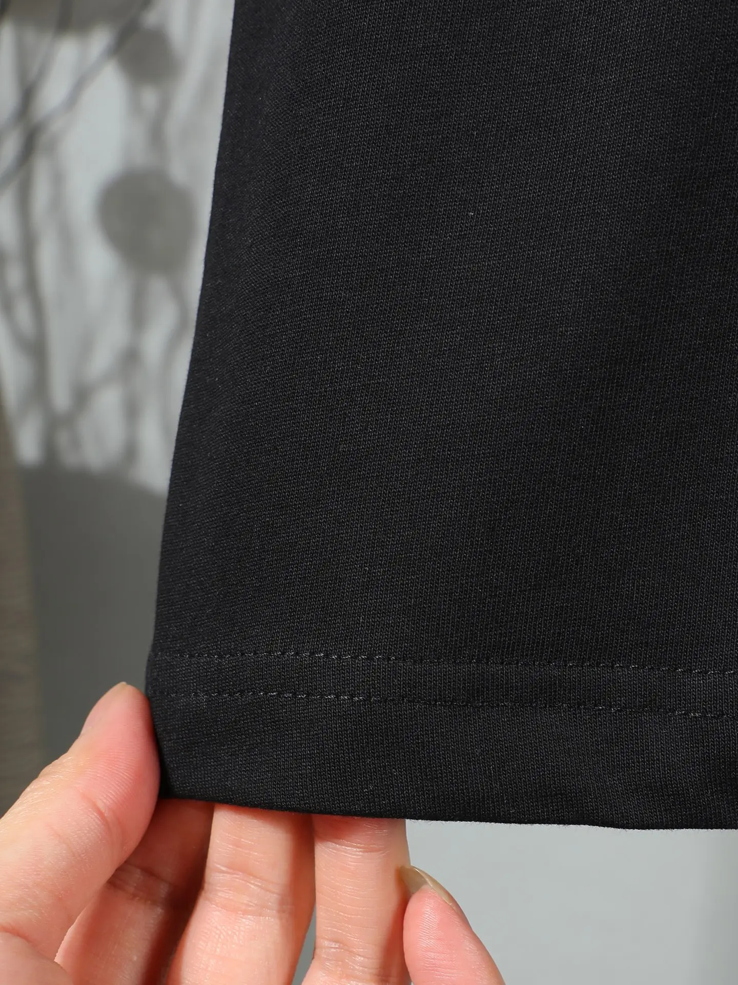 Logo Embroidered Cotton T-Shirt D14011648 — view 10