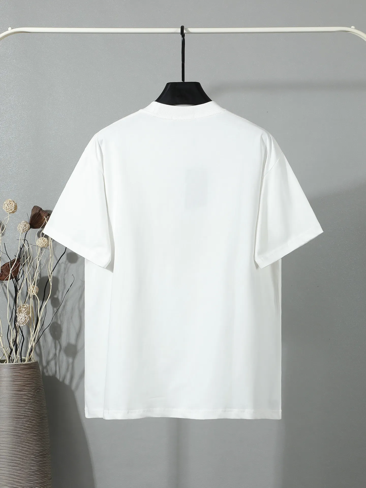Embroidered Logo Crest Cotton T-Shirt D14011650 — view 2