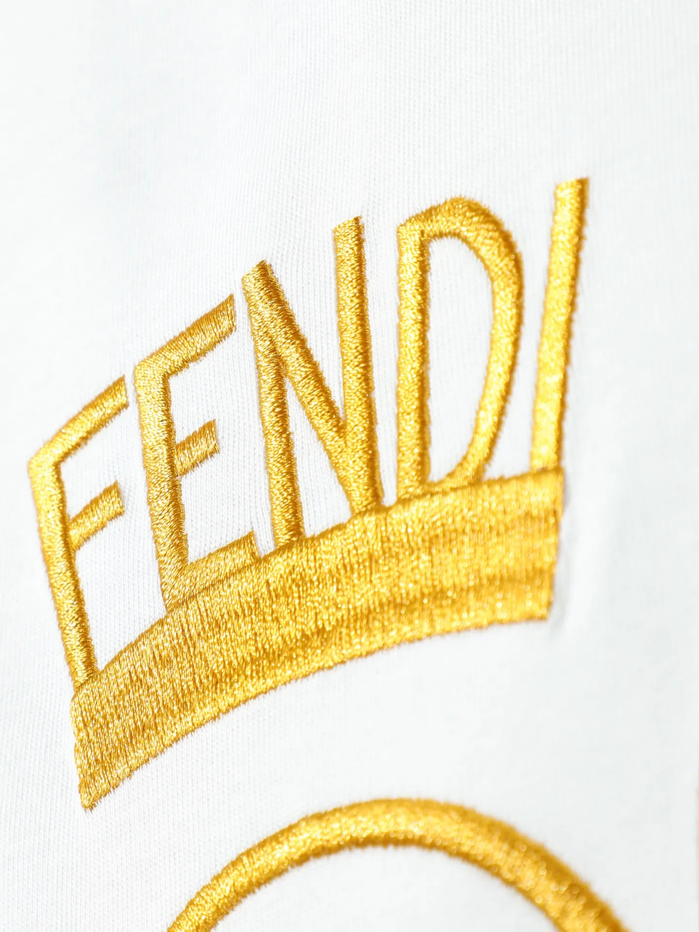 Embroidered Logo Crest Cotton T-Shirt D14011650 — view 5