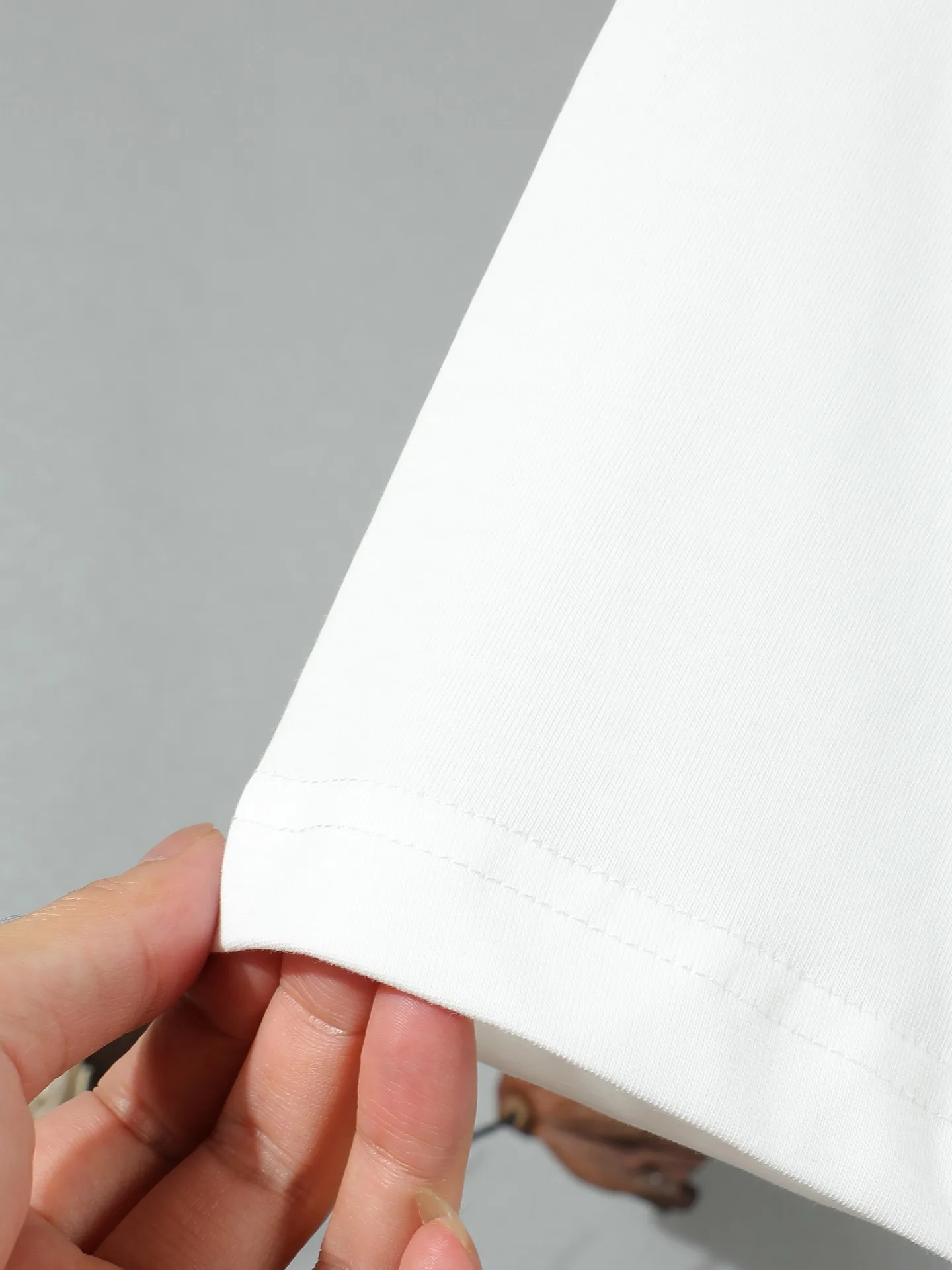Embroidered Logo Crest Cotton T-Shirt D14011650 — view 10