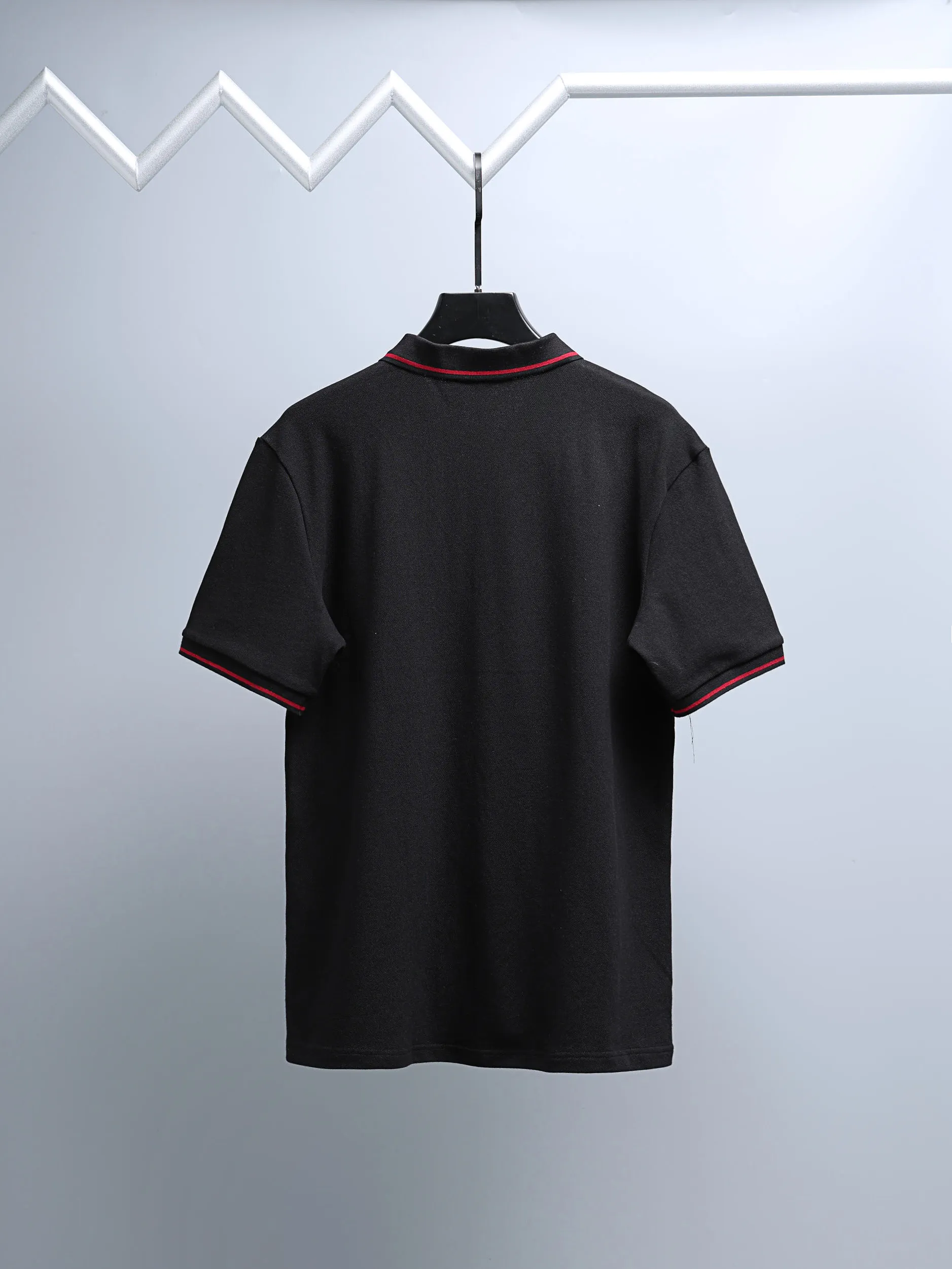 Logo-Appliquéd Tipped Cotton-Piqué Polo Shirt D14011635 — view 2