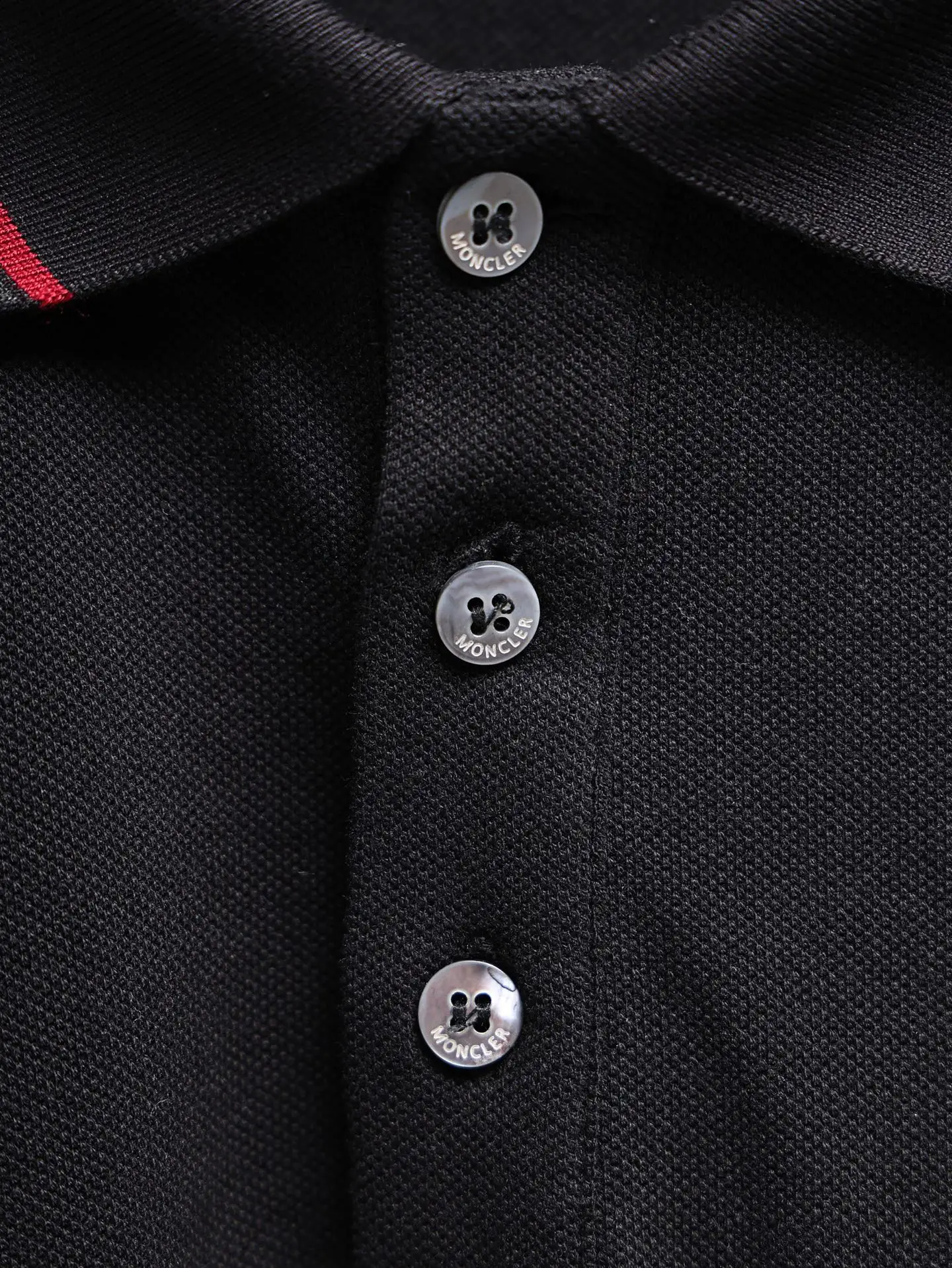 Logo-Appliquéd Tipped Cotton-Piqué Polo Shirt D14011635 — view 5