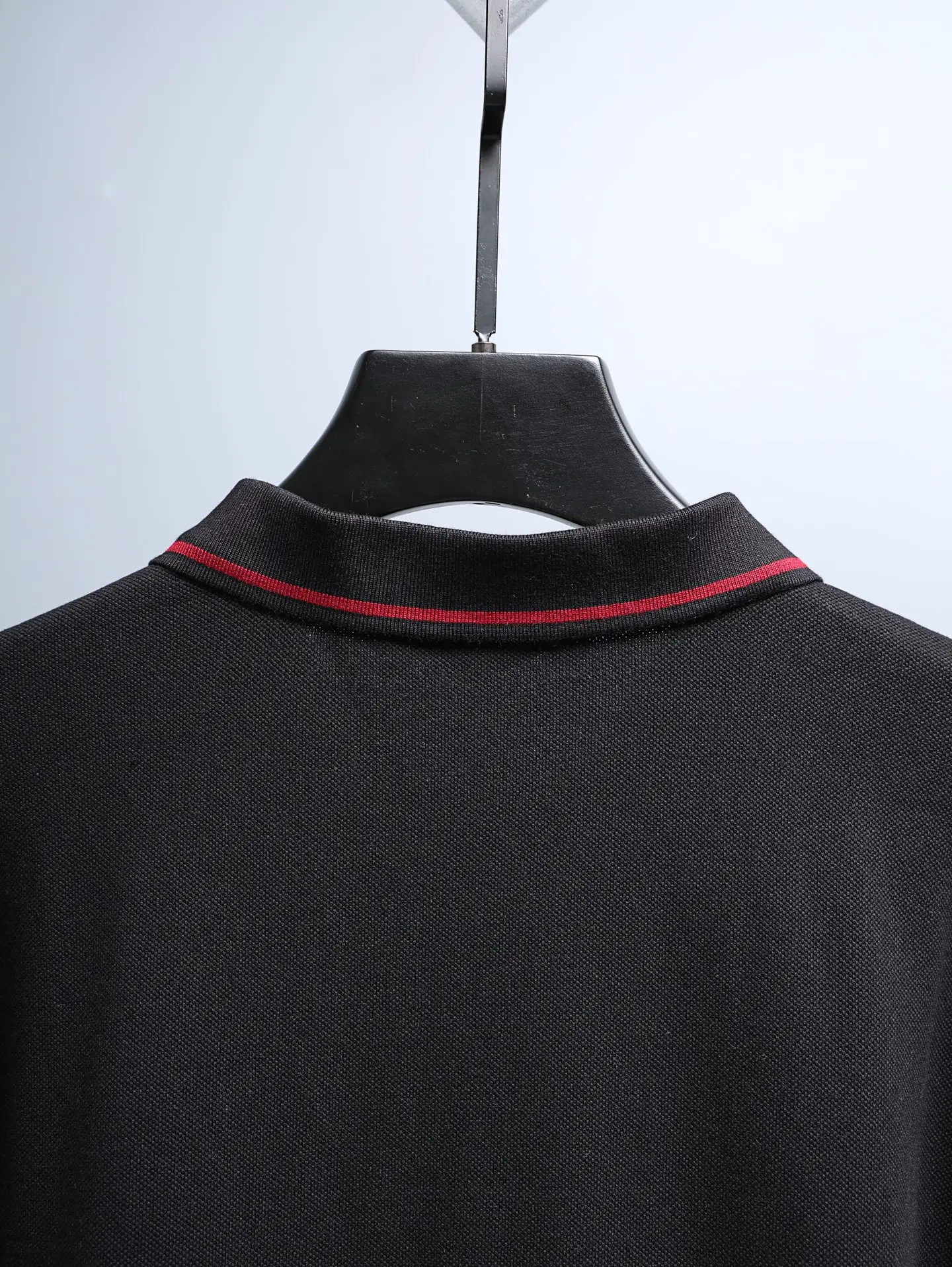 Logo-Appliquéd Tipped Cotton-Piqué Polo Shirt D14011635 — view 8
