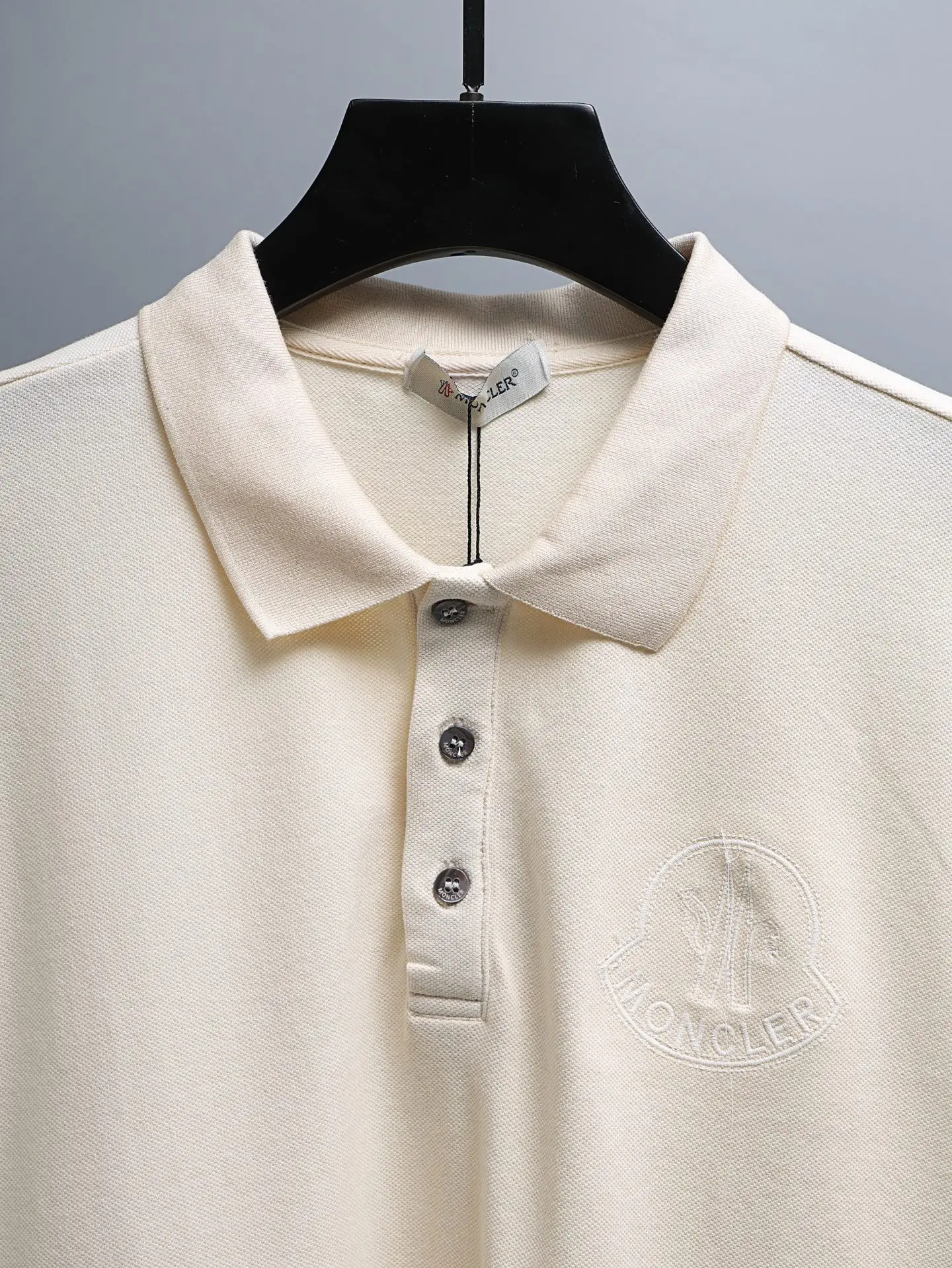 Logo-Embroidered Cotton-Piqué Polo Shirt D14011639 — view 3