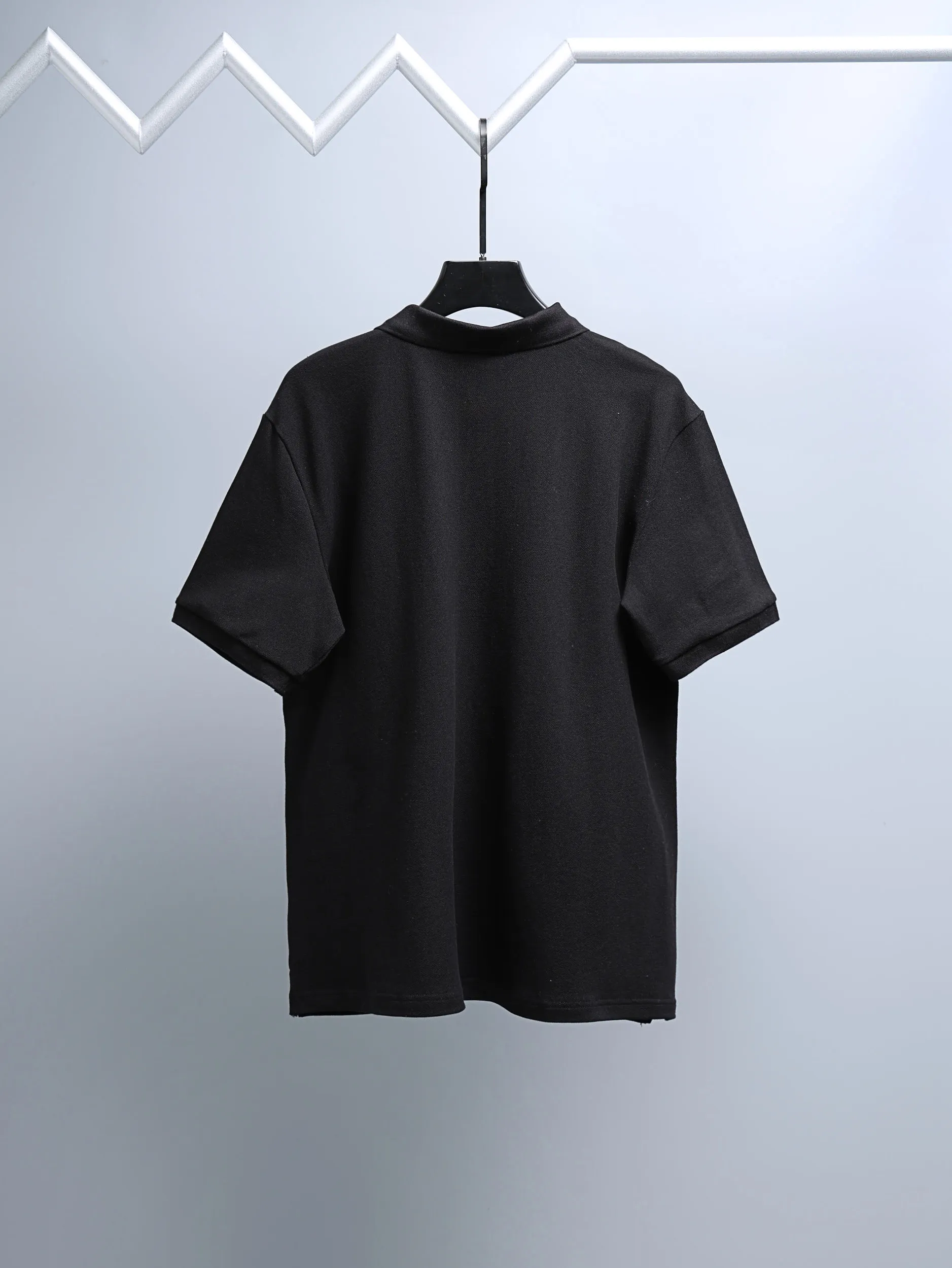 Logo-Embroidered Cotton-Piqué Polo Shirt D14011640 — view 2