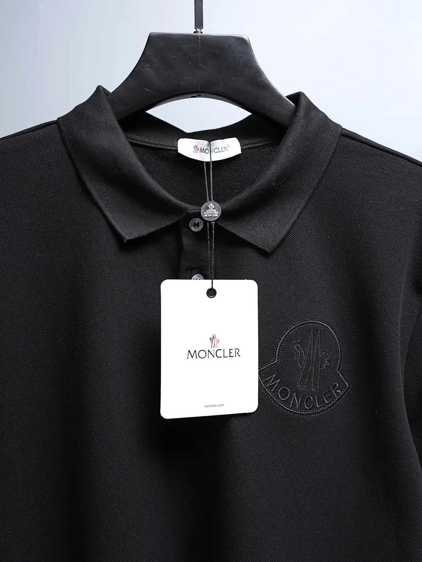 Logo-Embroidered Cotton-Piqué Polo Shirt D14011640 — view 4