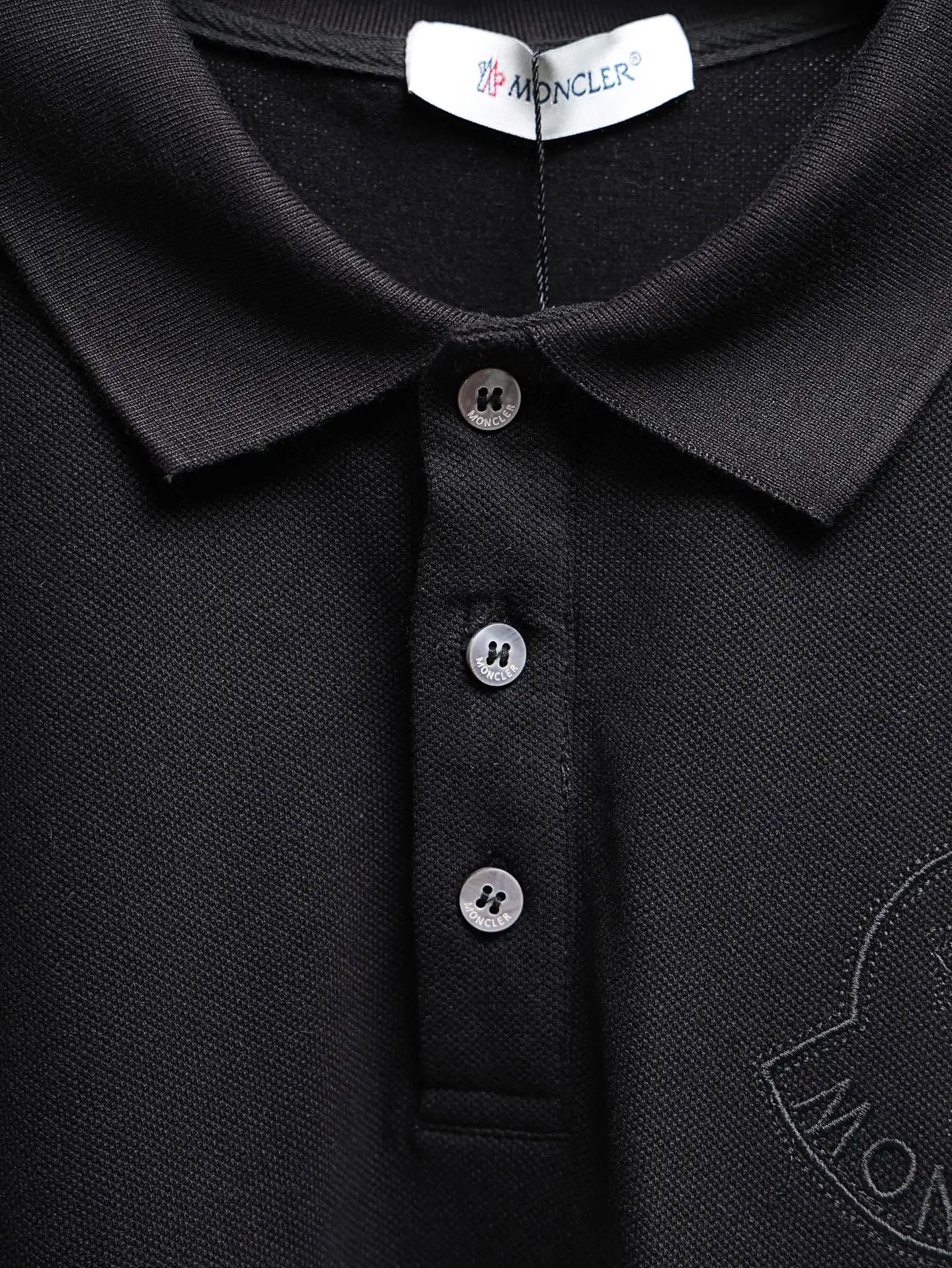 Logo-Embroidered Cotton-Piqué Polo Shirt D14011640 — view 5