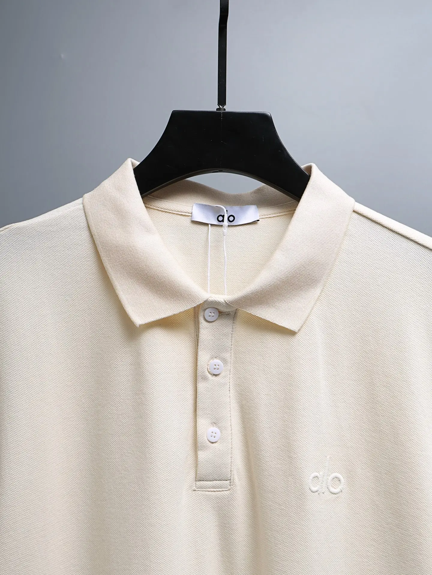 Embroidered Cotton-Piqué Polo Shirt D14011637 — view 3