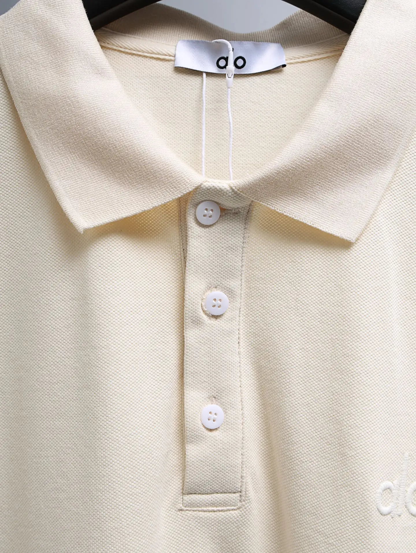 Embroidered Cotton-Piqué Polo Shirt D14011637 — view 5