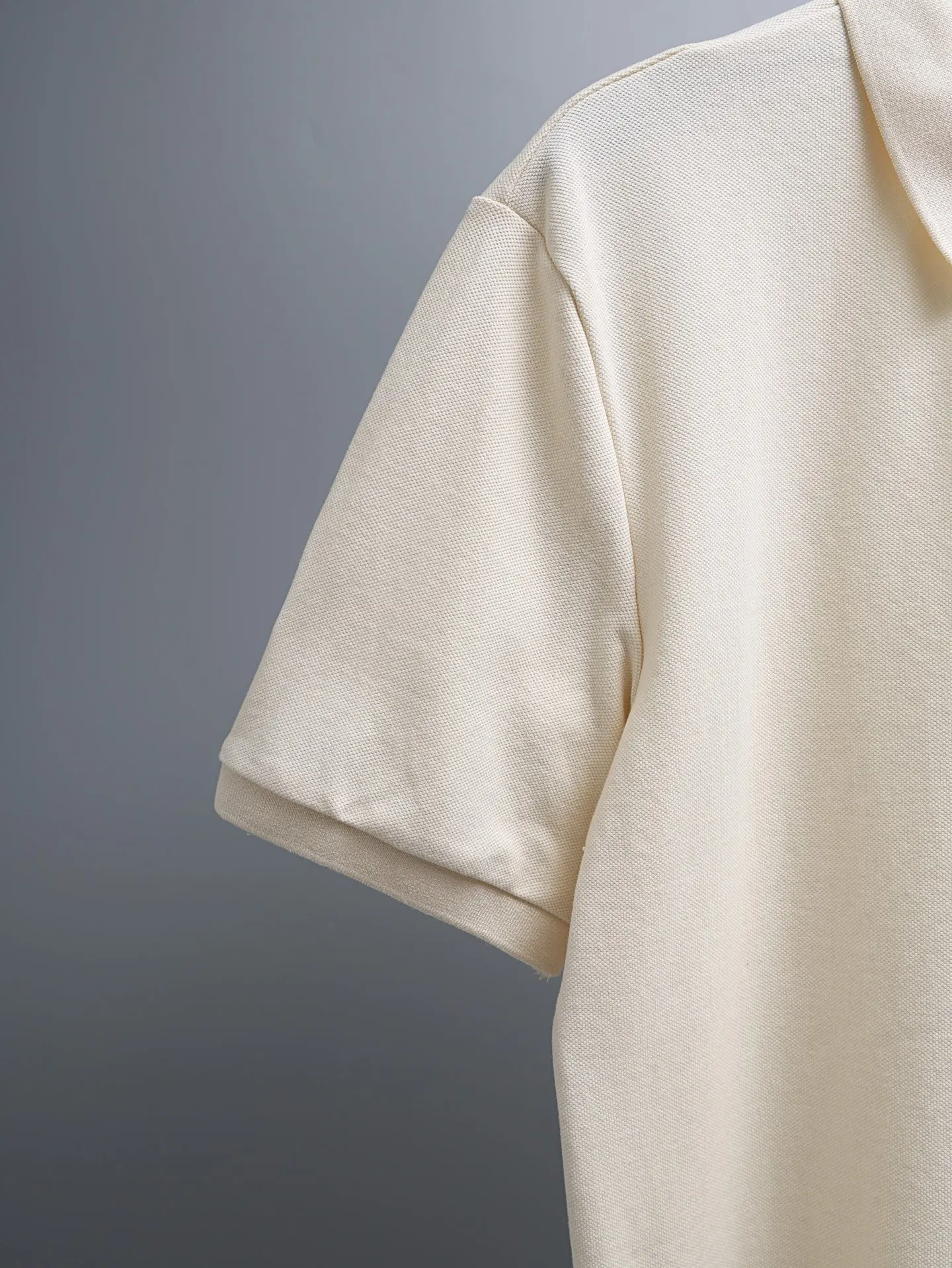 Embroidered Cotton-Piqué Polo Shirt D14011637 — view 7
