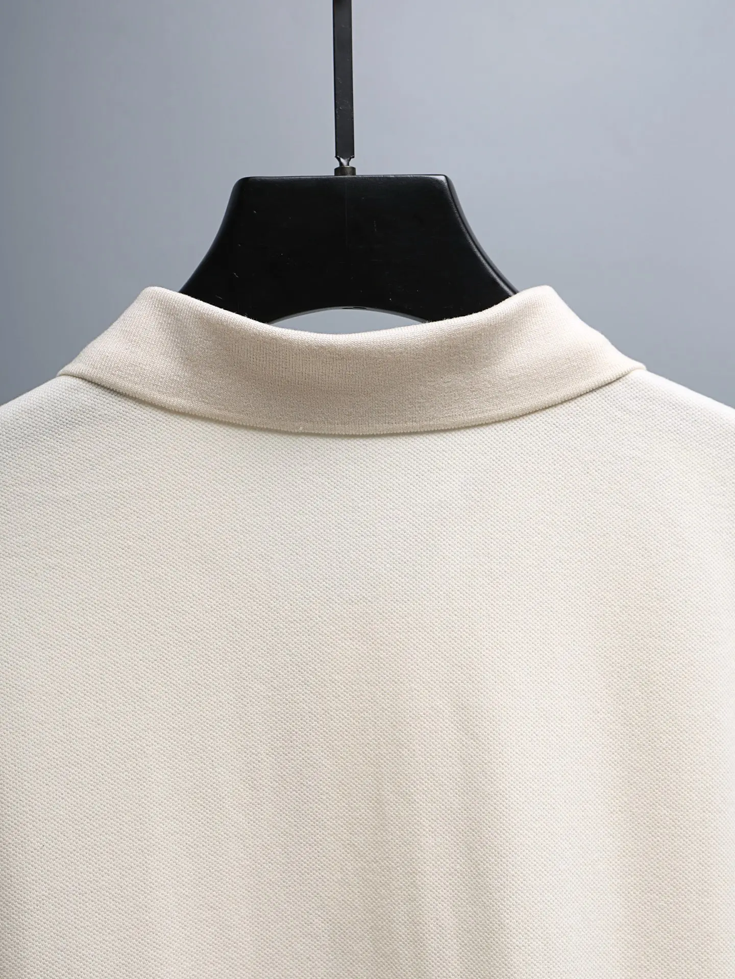 Embroidered Cotton-Piqué Polo Shirt D14011637 — view 9