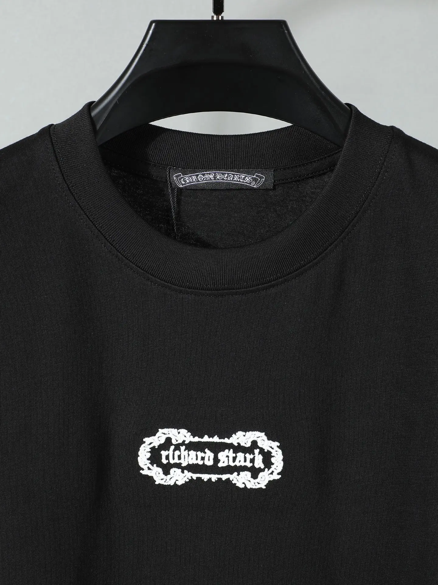 Logo Embroidered Cotton Jersey T-Shirt D14011654 — view 3